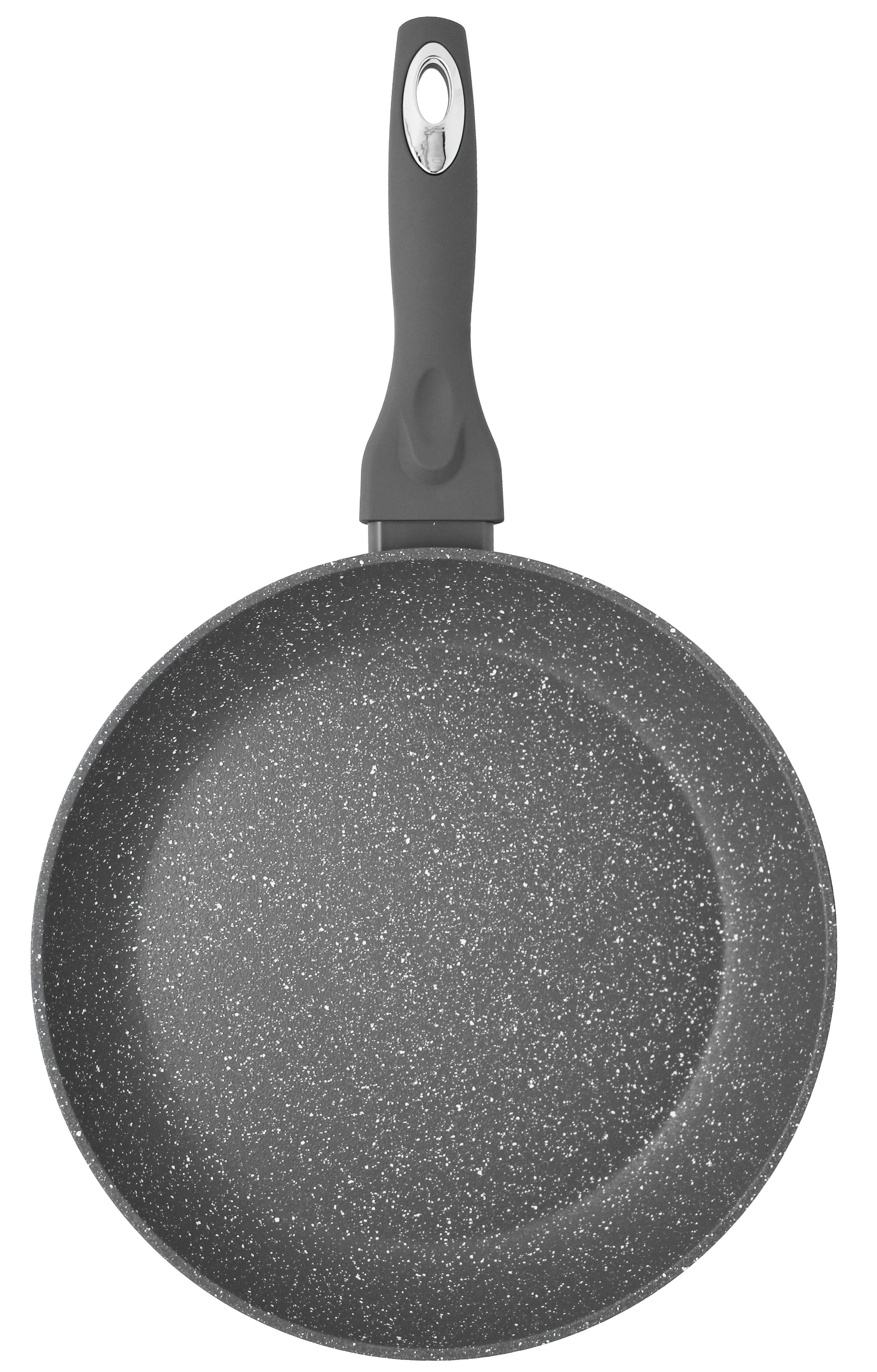 Elo Pfannen-Set »Granit Passion 2-teilig (20/28 cm)« Aluminium Set, je 1 Bratpfanne Ø 20/28 cm, 2 tlg. extra raue Oberfläche mit weißen Punkten