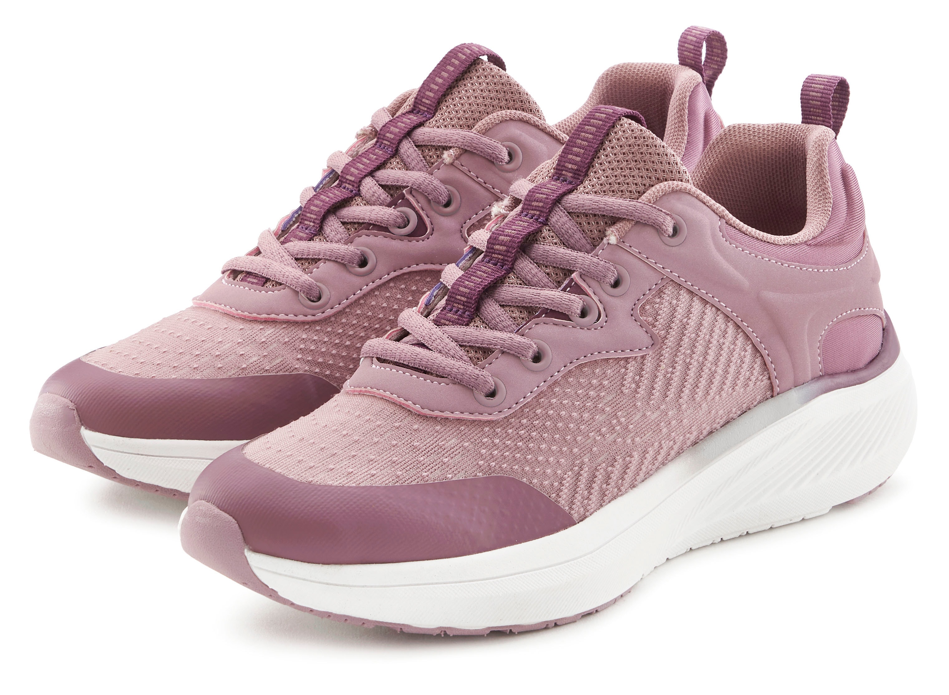 LASCANA Sneaker "Turnschuhe," Freizeitschuh, Schnürhalbschuh mit herausnehmbarer Innensohle VEGAN