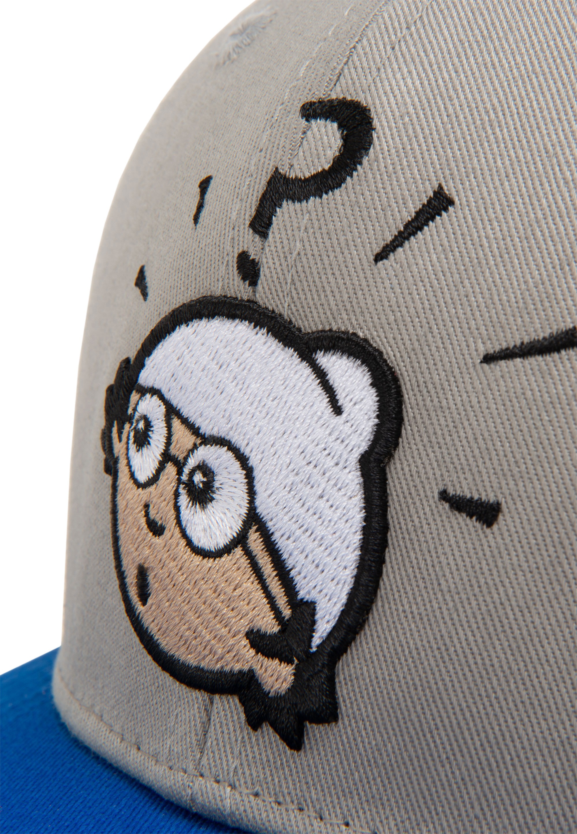 LOGOSHIRT Baseball Cap »Mainzelmännchen - Det«, mit detailreicher Stickerei
