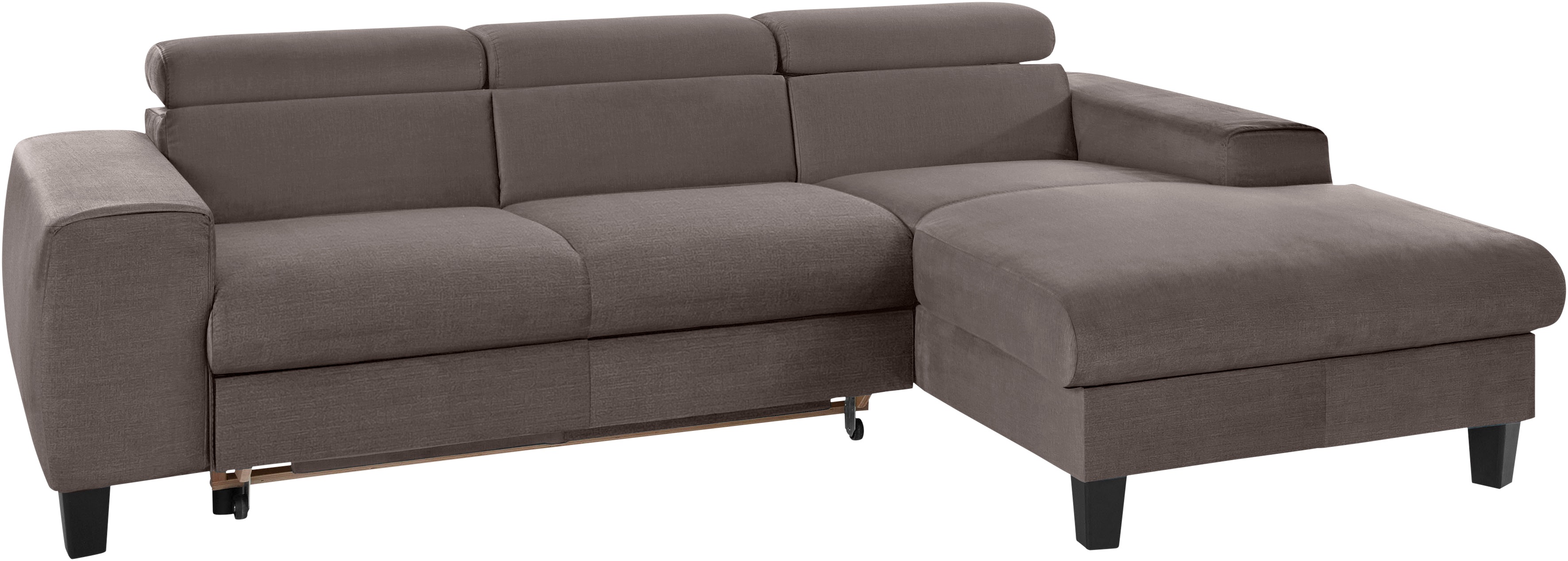 Thumbnail - COTTA Ecksofa "Morven L-Form mit Kopfteilverstellung", wahlweise mit Bettfunktion, Bettkasten & Wireless-Charger