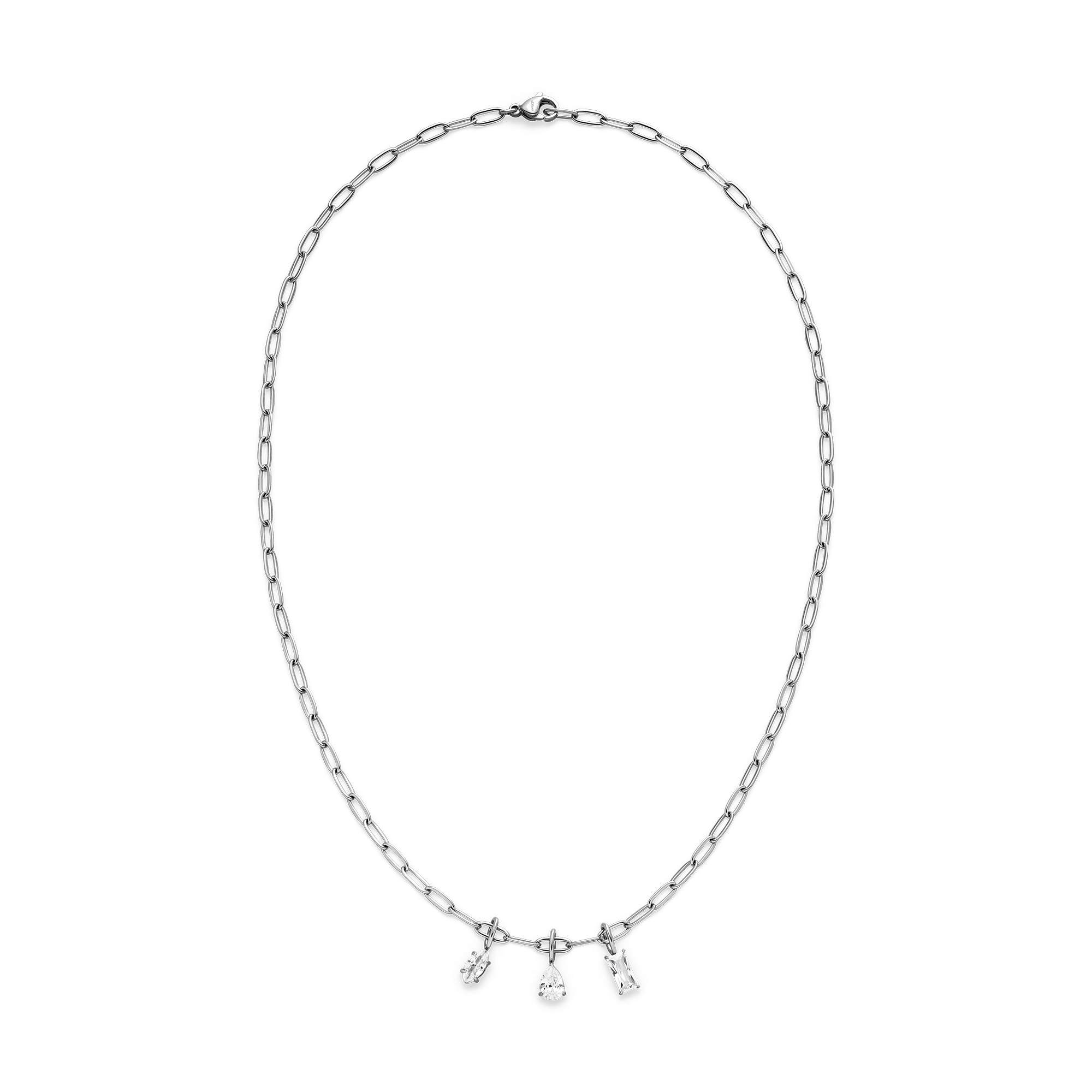 s.Oliver Kette mit Anhänger »Elegant Stones« mit Zirkonia (synth.)