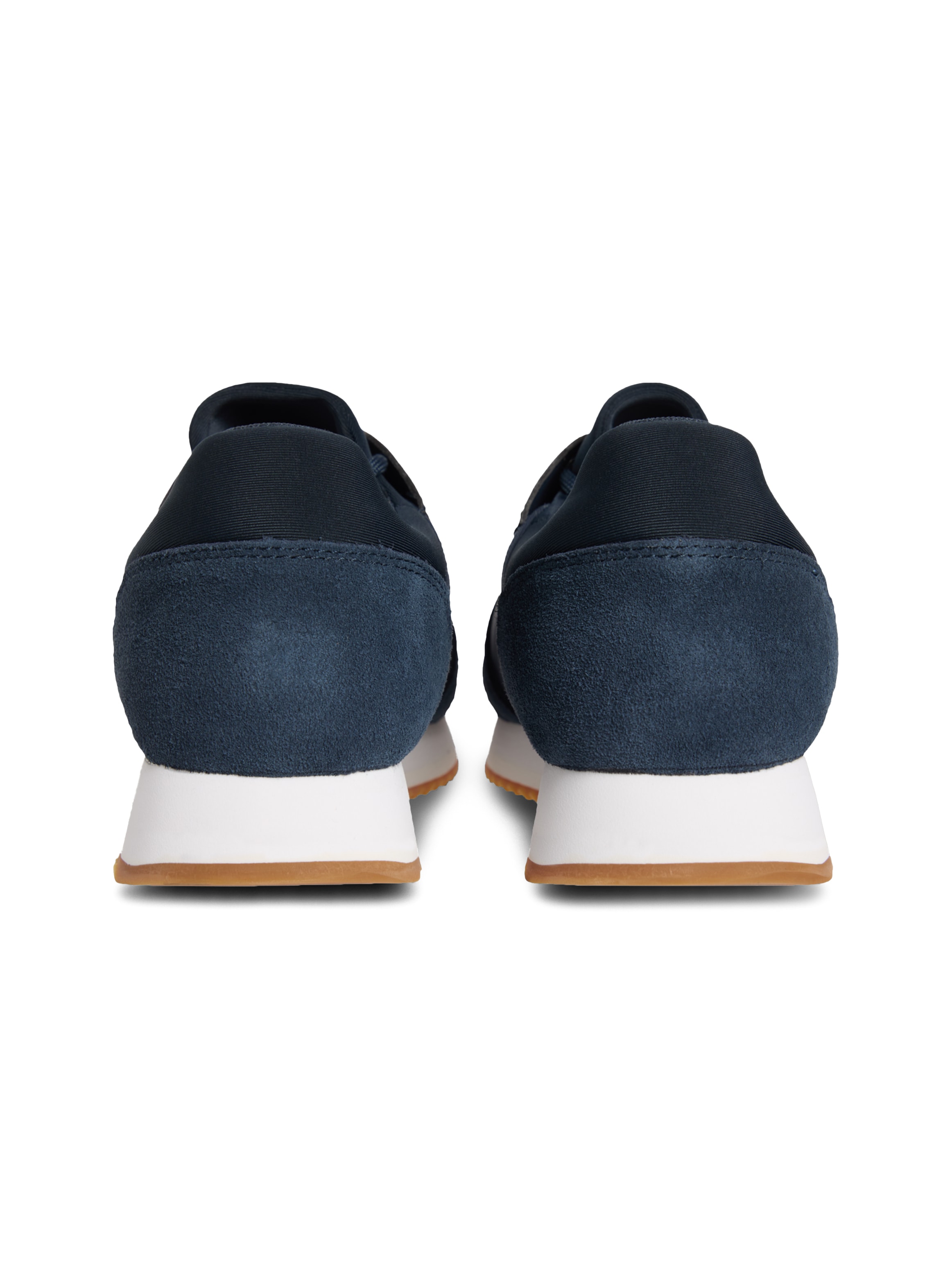 Calvin Klein Jeans Slip-On Sneaker »RETRO RUNNER SOCK LACE UP NY-SU«, Halbschuh, Freizeitsneaker mit CK-Logo und aufgesetzter Schnürung