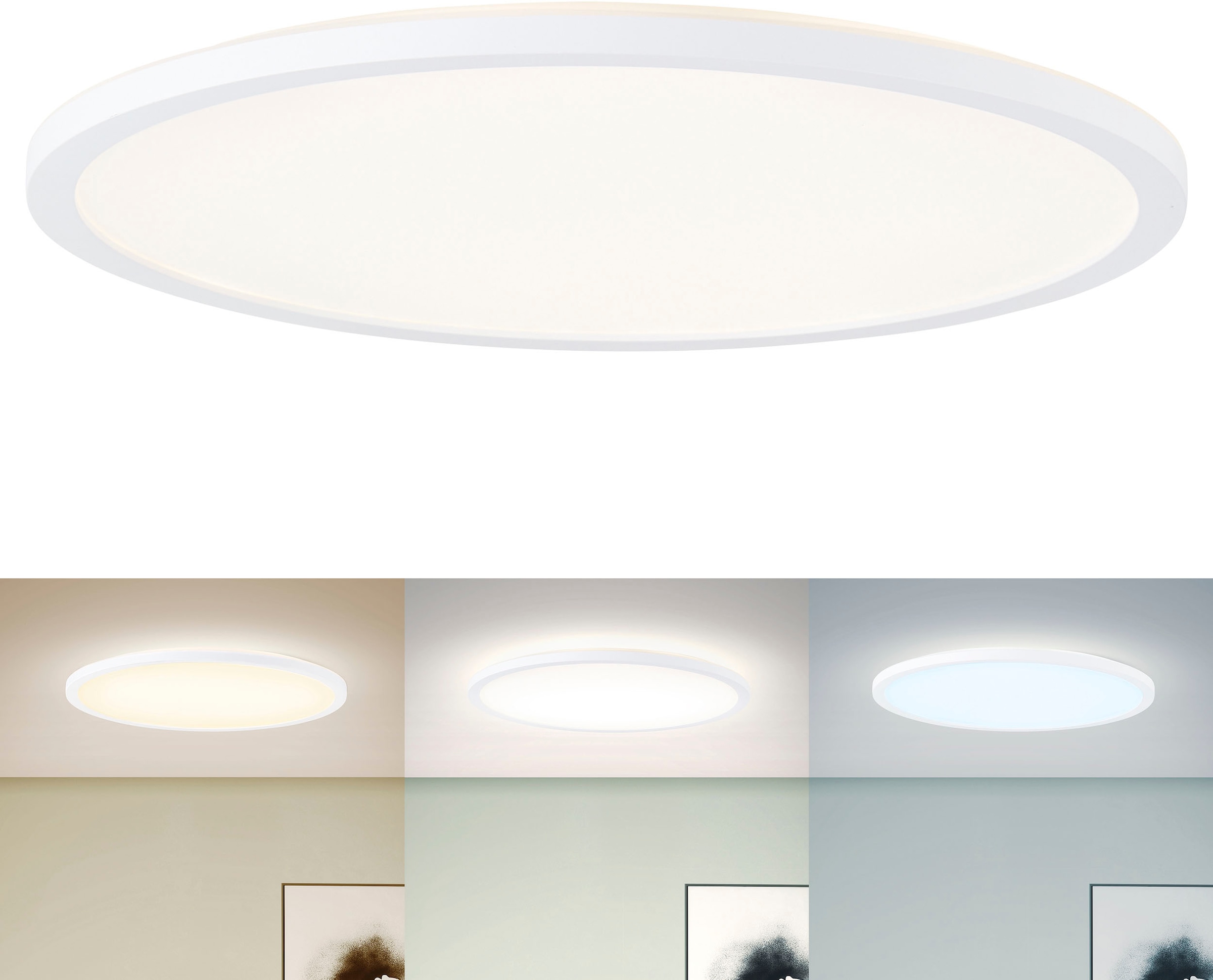 LED Deckenleuchte »Enno«, 1 flammig, Leuchtmittel LED-Board | LED fest integriert,...