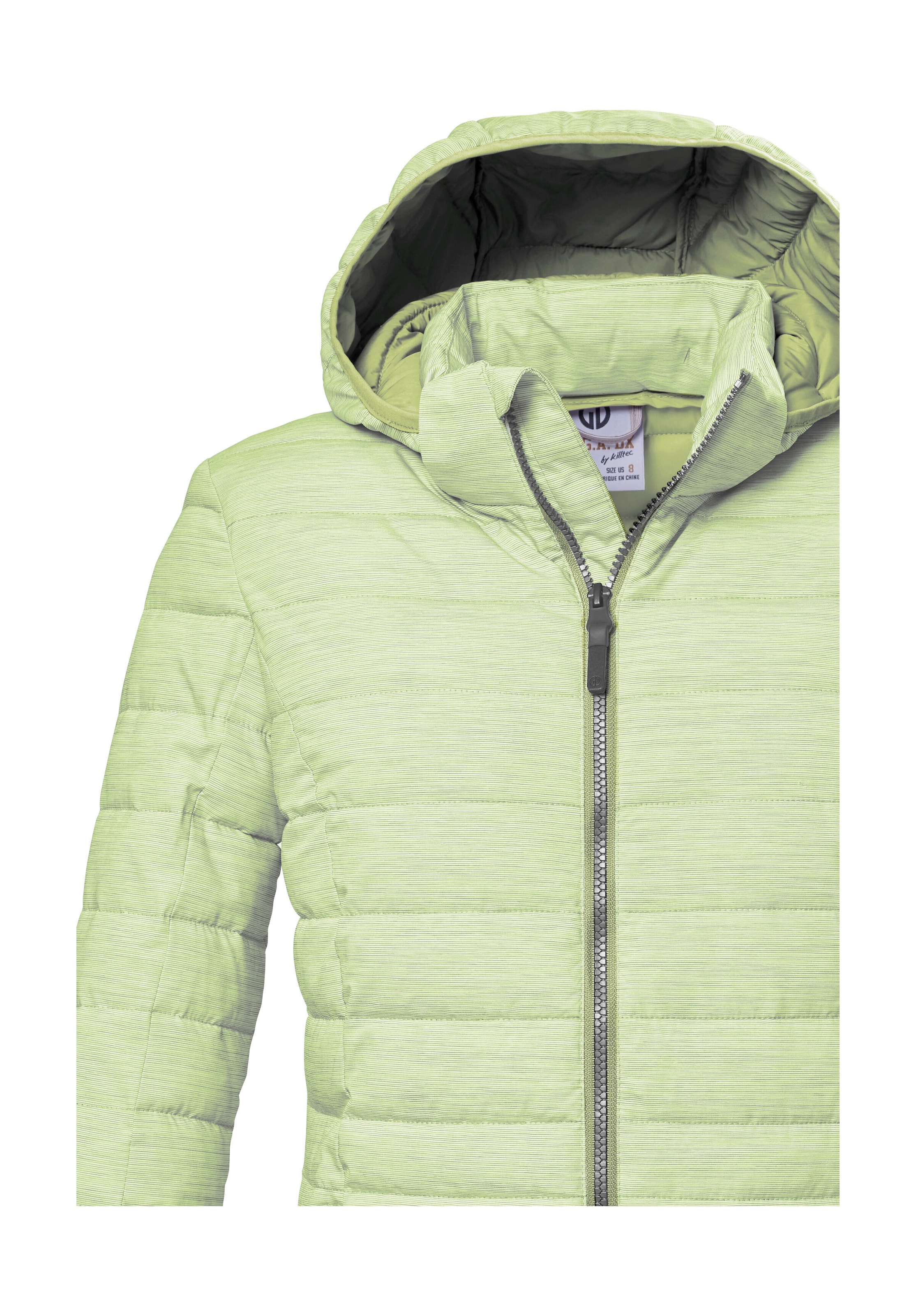 G.I.G.A. DX by killtec Steppjacke »GS 63 WMN QLTD JCKT_Uyaka«, Steppjacke: wasser- und windabweisend, atmungsaktiv, abzippbare Kapuze