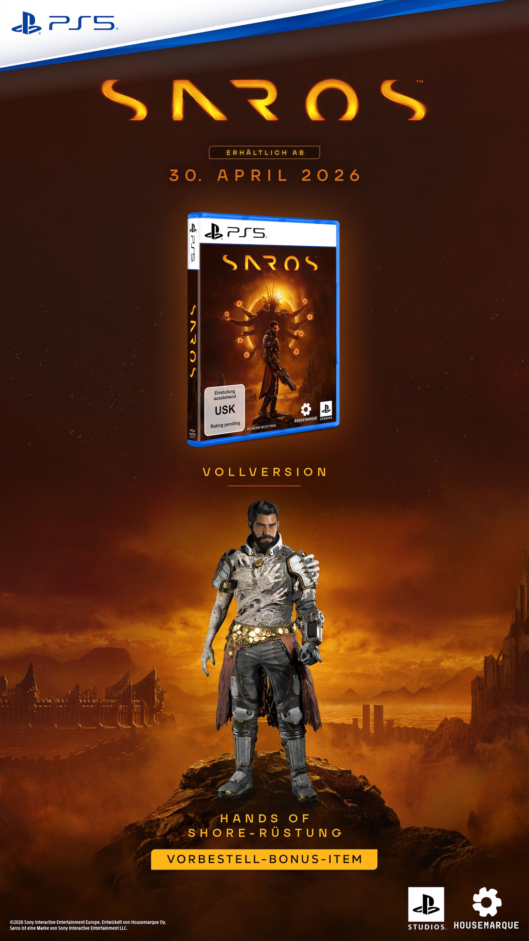 PlayStation 5 Spielesoftware »Saros« PlayStation 5