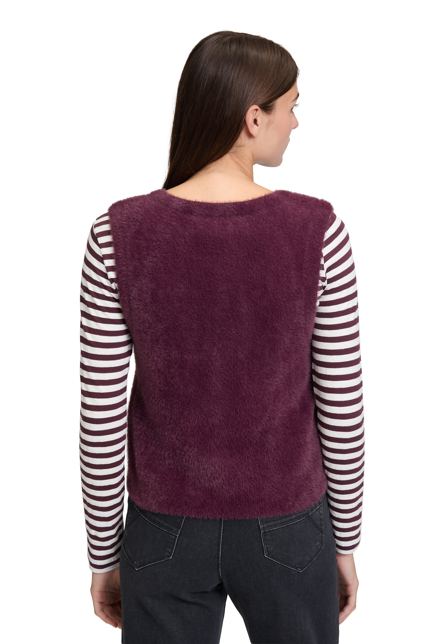 Betty&Co Strickjacke »Betty & Co Damen Strick-Cardigan mit Knopfleiste«