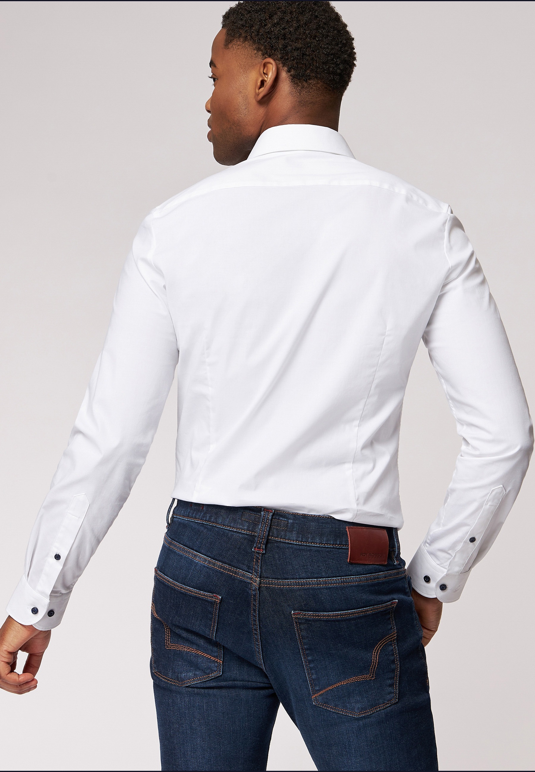 Roy Robson Businesshemd »Businesshemd im Extra Slim Fit«