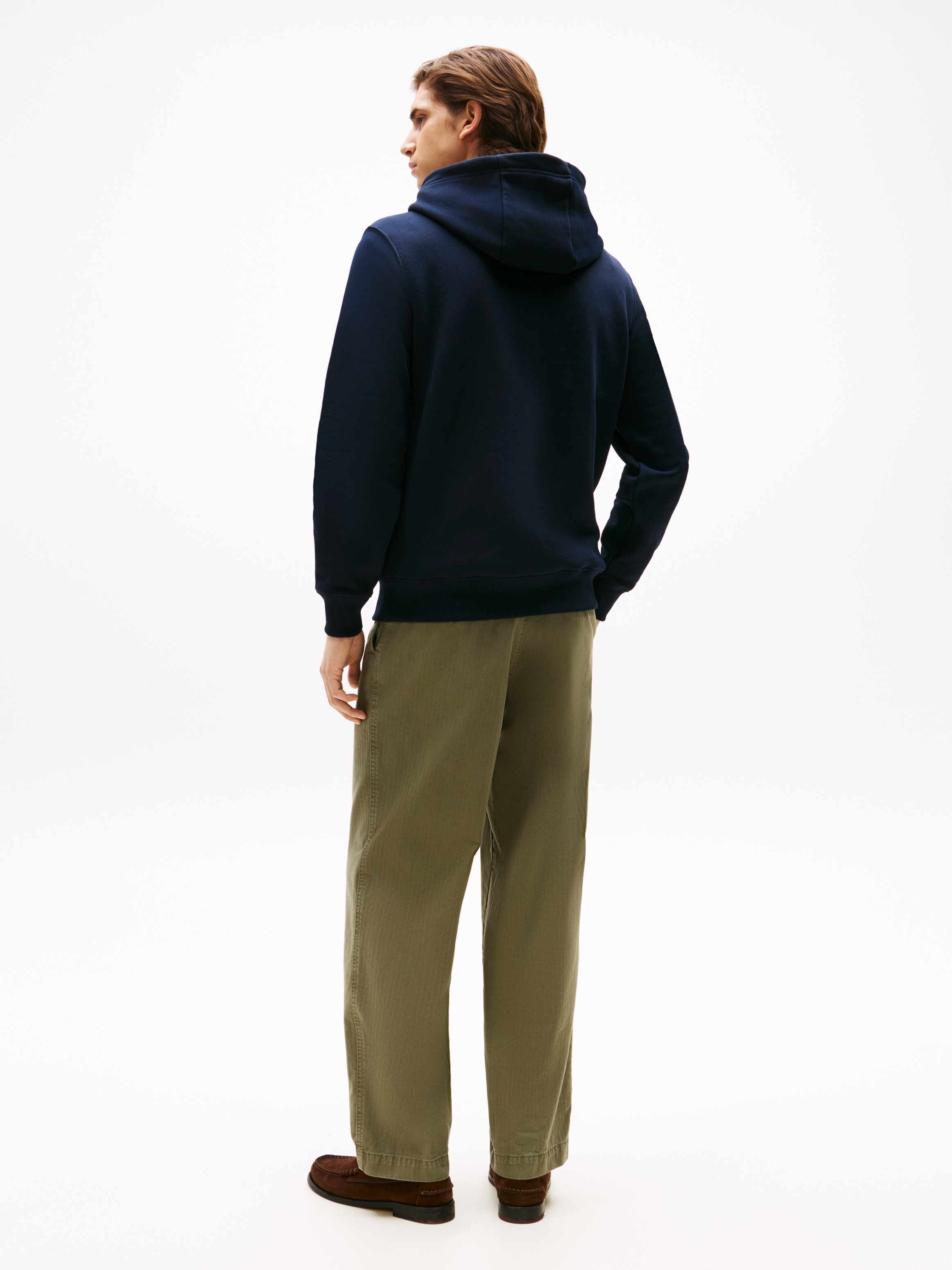 Tommy Hilfiger Hoodie »TOMMY EMBRO FLAG«, normale Passform, Stickerei
