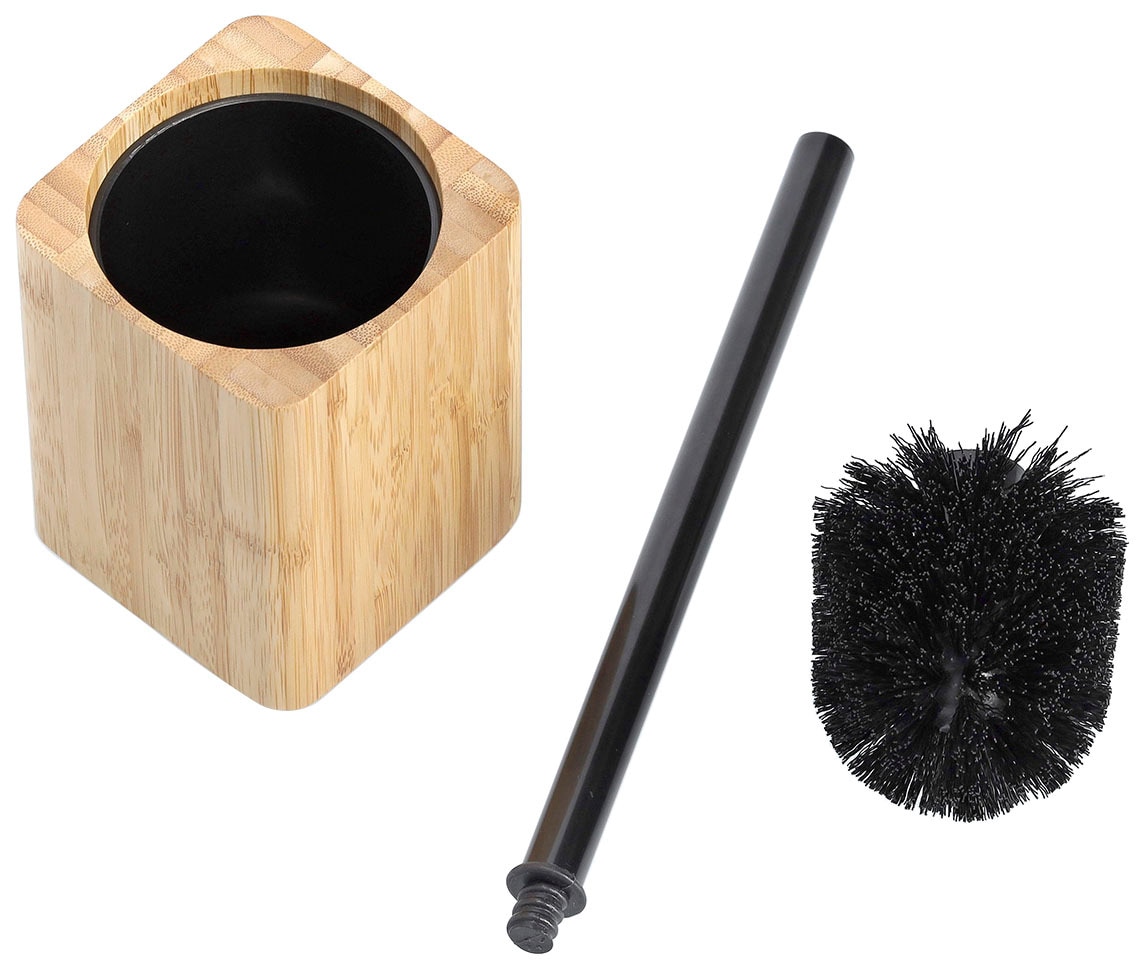 kaufen 9,5x35,5 Bambus-Kunststoff-Edelstahl, Zeller cm, BAUR | aus ØxH: aus Bambus WC-Reinigungsbürste, Present