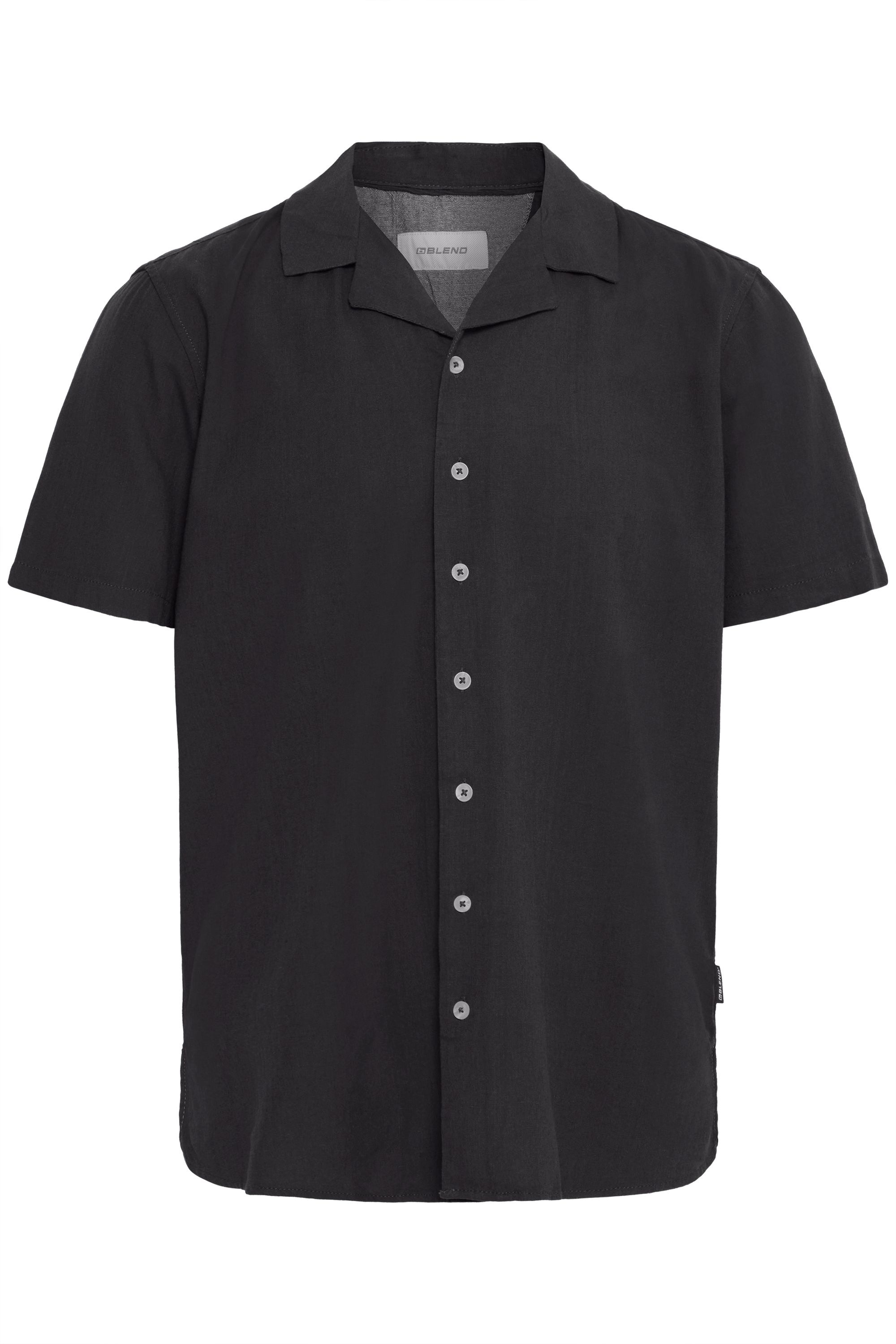 Blend Kurzarmhemd "BHBobby" Lässiges Kurzarmhemd mit Cuba Kragen günstig online kaufen