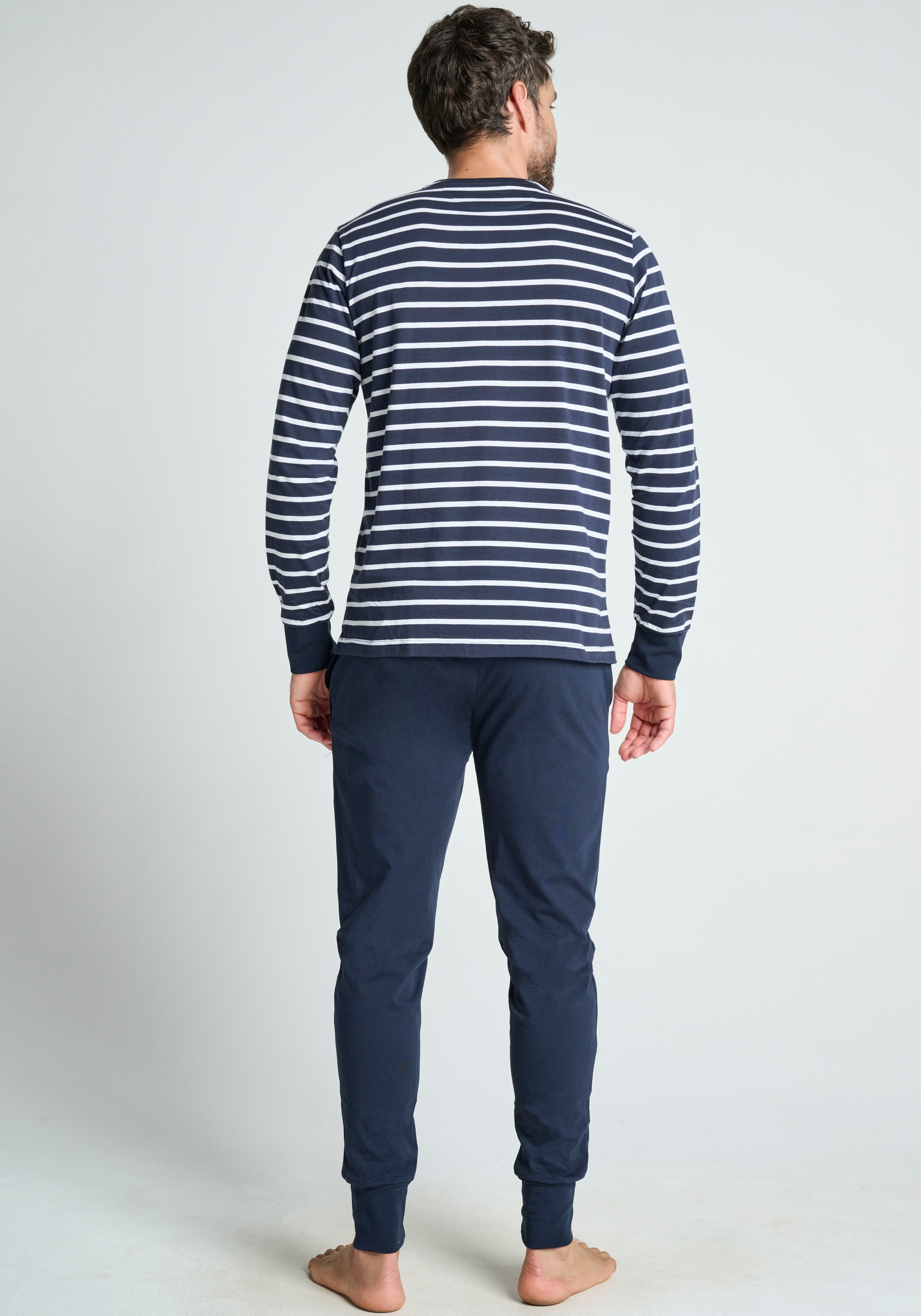 Jockey Pyjama »Cotton Nautical Stripe«, (2 tlg.)