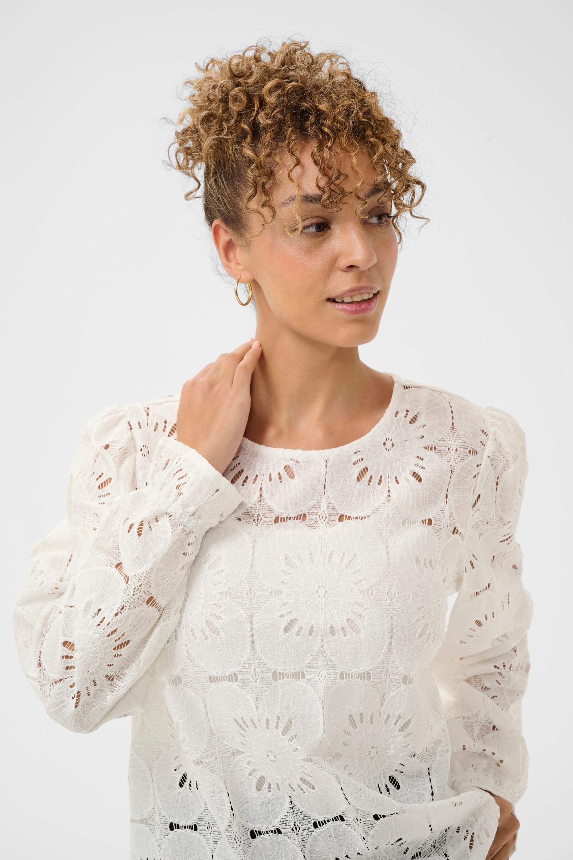 Cream Langarmbluse »Damen Bluse langarm CRLibby«