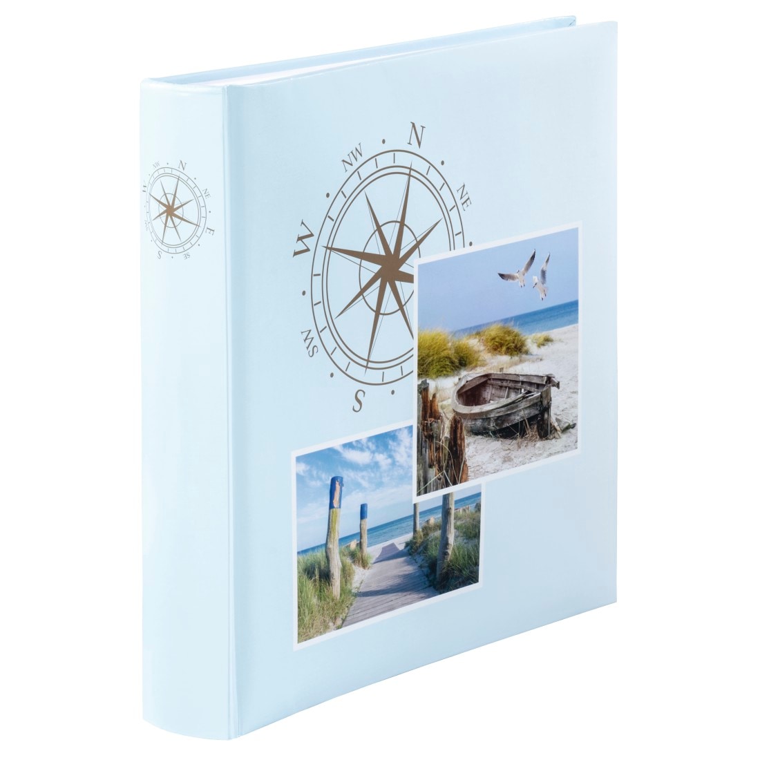 Hama Fotoalbum »Jumbo Album Compass 30x30 cm, 100 weiße Seiten, max. 400 Fotos«