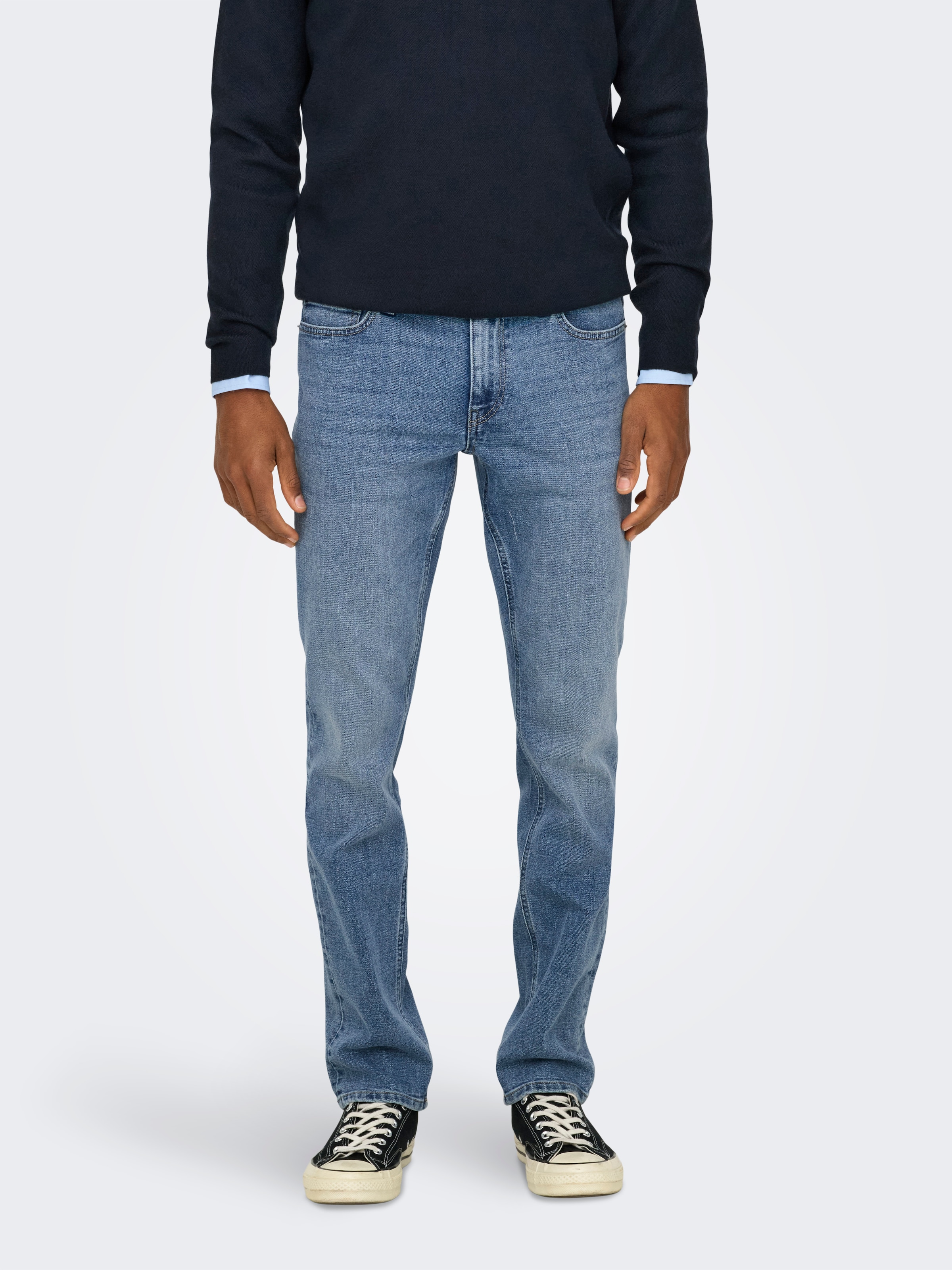 ONLY & SONS Slim-fit-Jeans "ONSLOOM SLIM LBD 8263 AZG DNM NOOS" günstig online kaufen