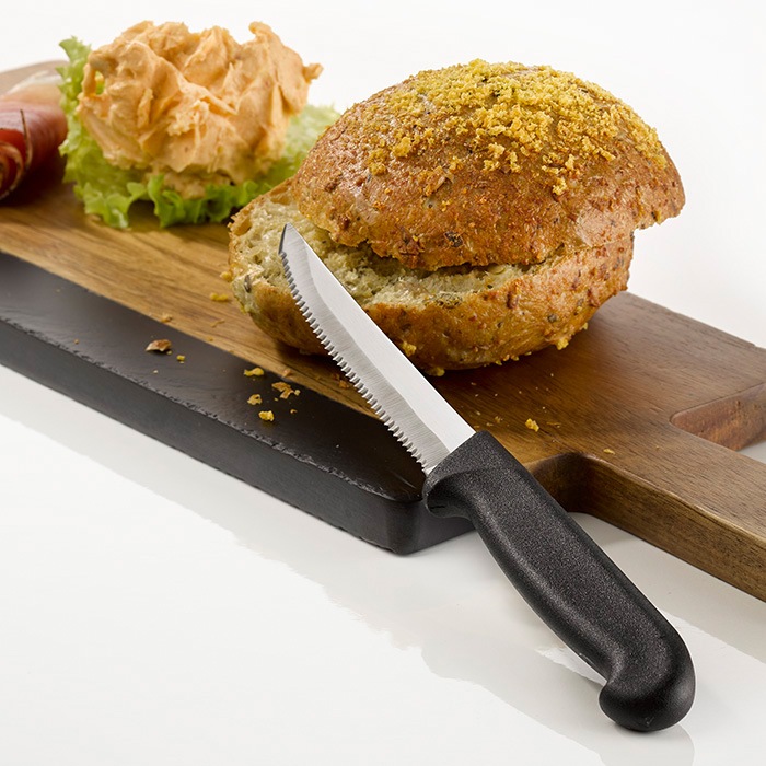 Buddys Allzweckmesser "Buddy Blades" rostfreier Stahl, mit Wellenschliff, f günstig online kaufen