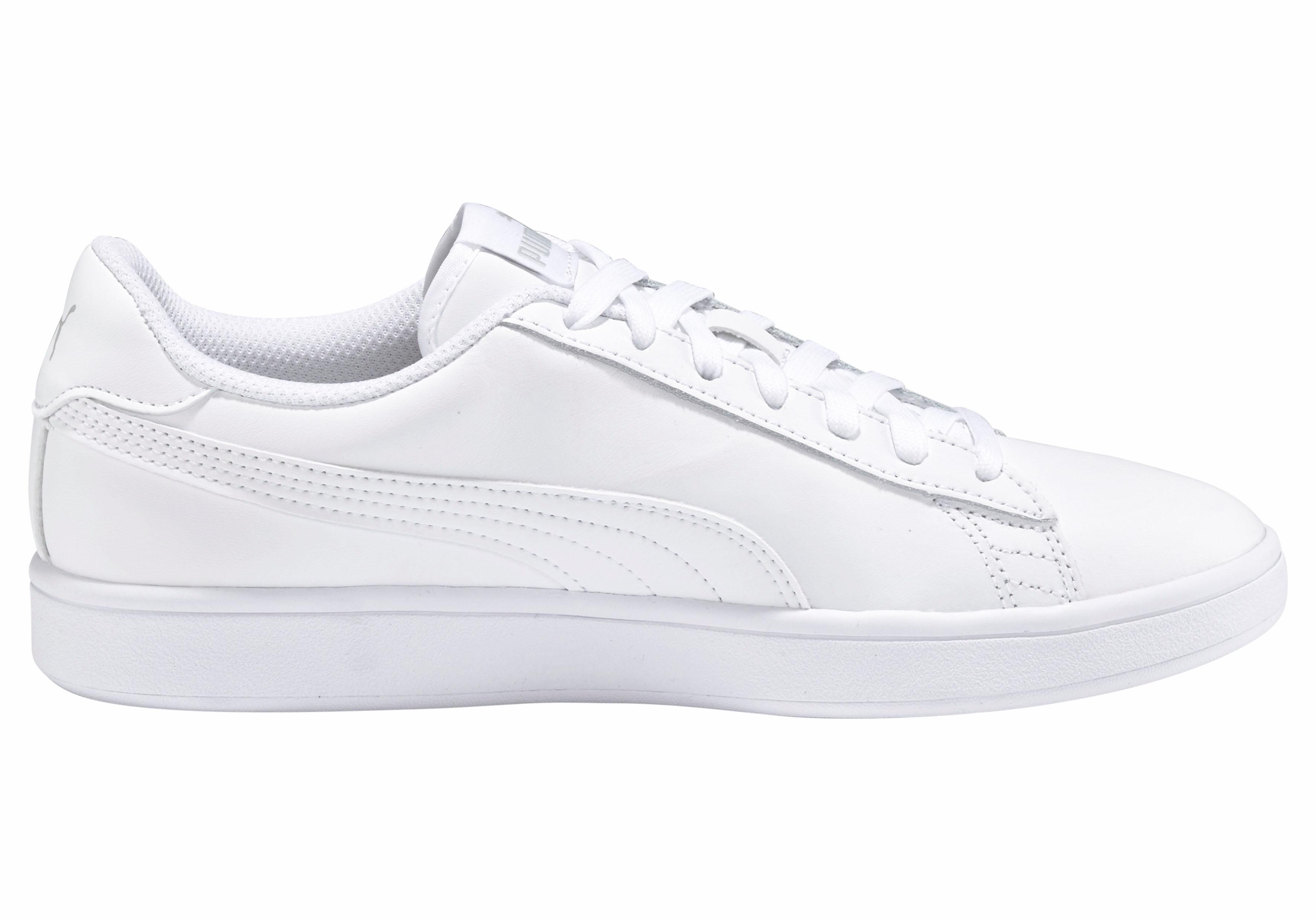 Thumbnail - PUMA Sneaker "SMASH V2 L" atmungsaktives Obermaterial aus Leder und Synthetik, Schnürung