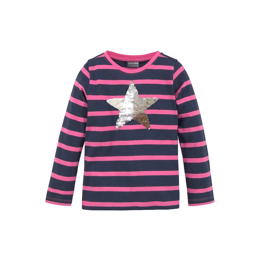 KIDSWORLD Langarmshirt »für kleine Mädchen«