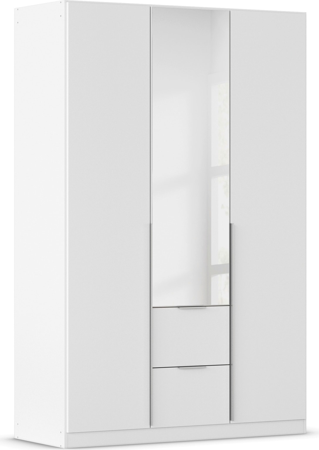 OTTO home Drehtürenschrank "Kleiderschrank Schrank Garderobe AGORDO mit Dekor- oder Hochglanzfront" in zwei Griff-Farben, Breiten 91-360 cm, mit Außenschubkästen, in 7 Breiten und 2 Höhen MADE IN GERMANY