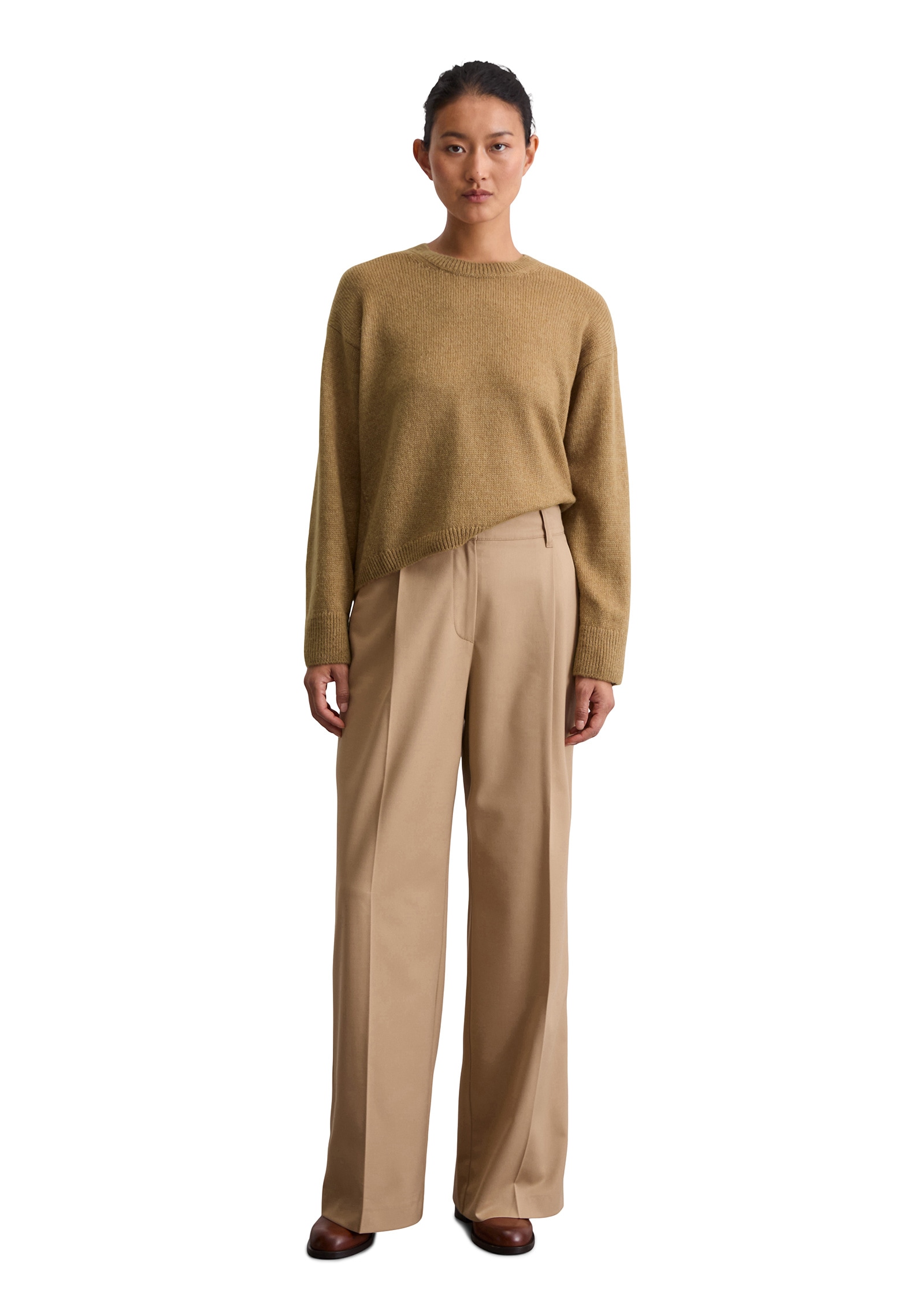 Marc O'Polo Strickpullover »aus softem Schurwolle-Mix«
