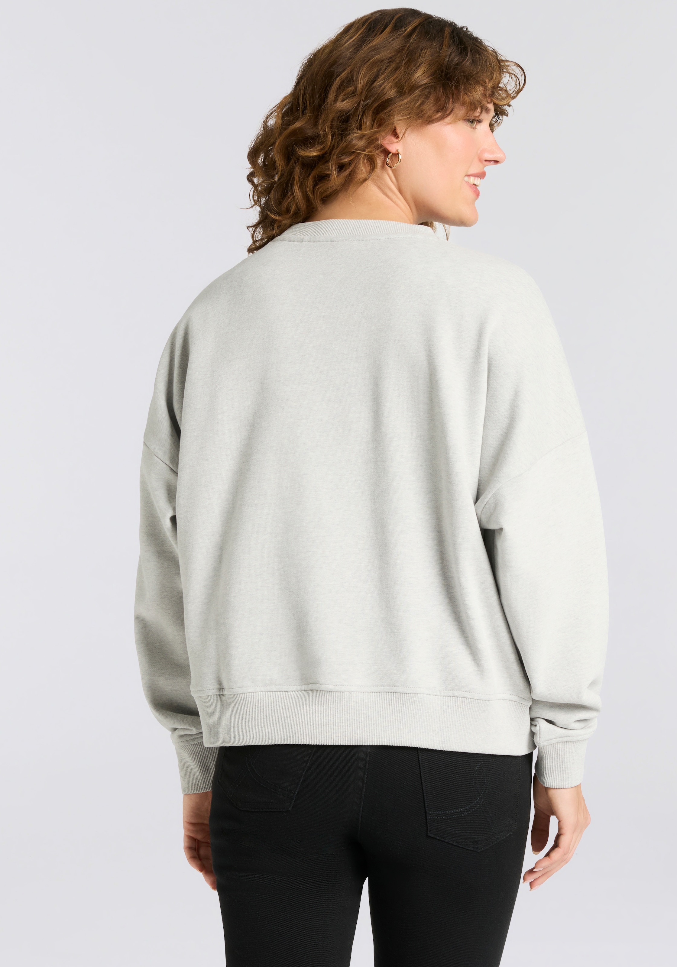 BOSS ORANGE Sweatshirt »Esweaty Premium Damenmode«, im Oversized Look
