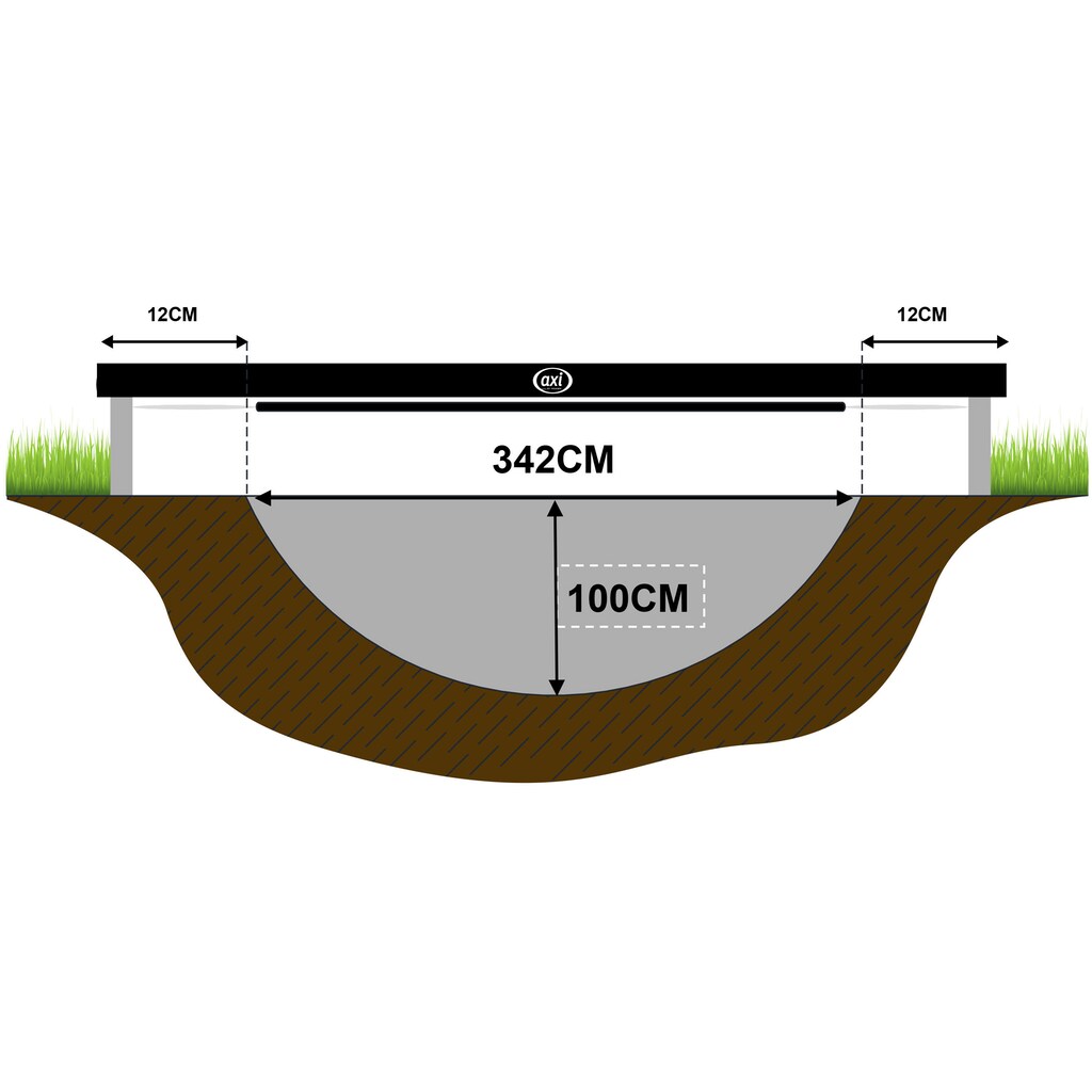AXI Gartentrampolin »Denver«