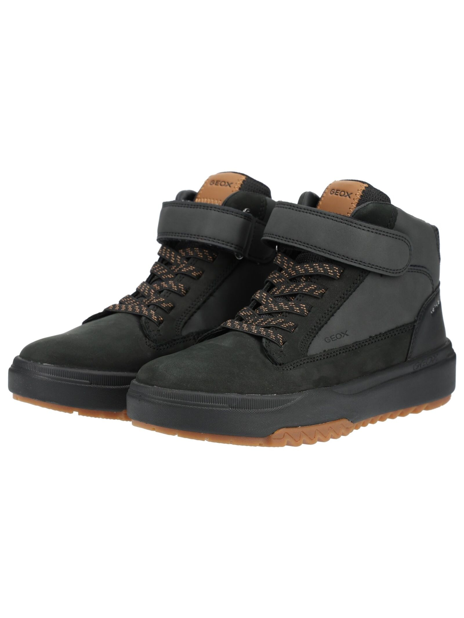 Geox Schnürstiefelette »Geox Stiefelette Leder/Synthetik«