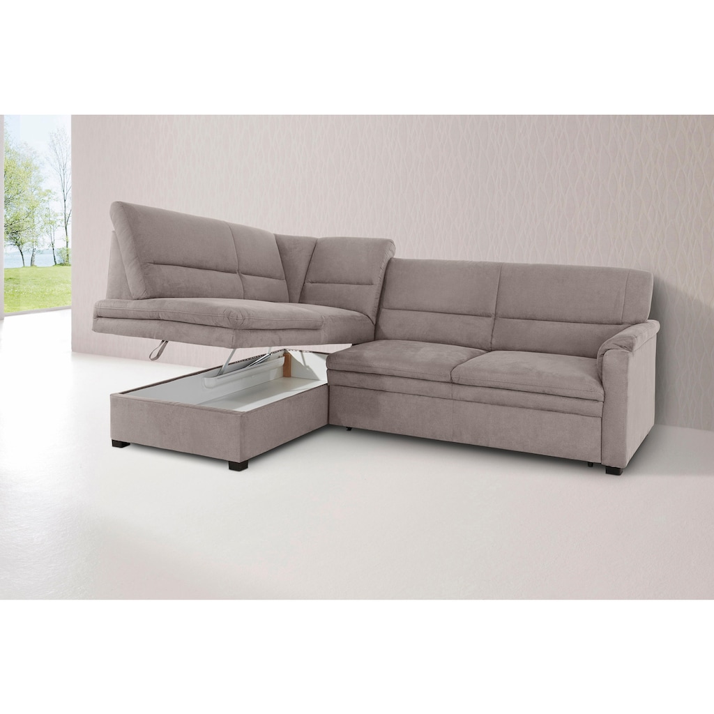 sit&more Ecksofa »Pisa«