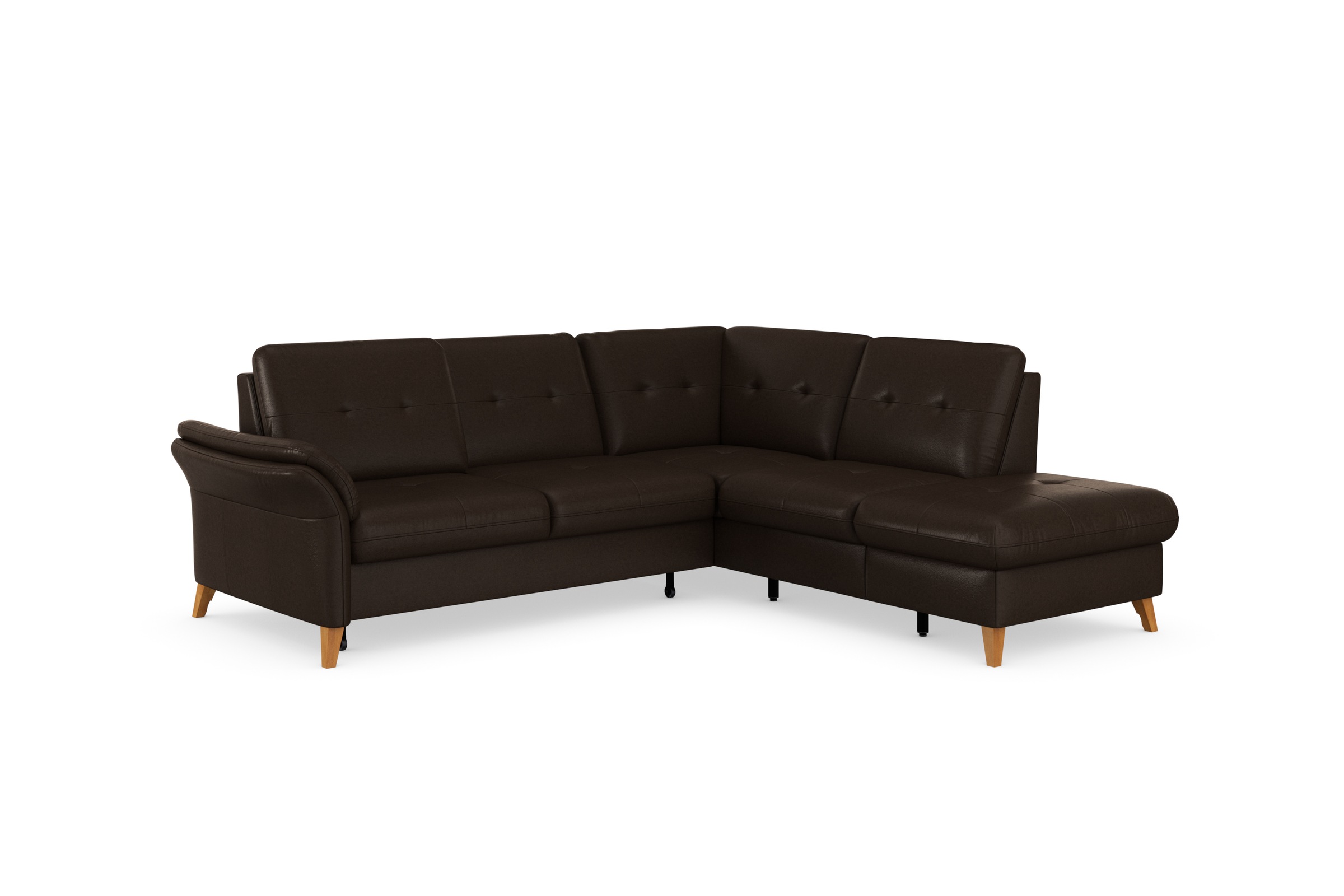 Thumbnail - sit&more Ecksofa "Göteborg", inkl. Sitztiefenverstellung, wahlweise mit Bettfunktion & Bettkasten