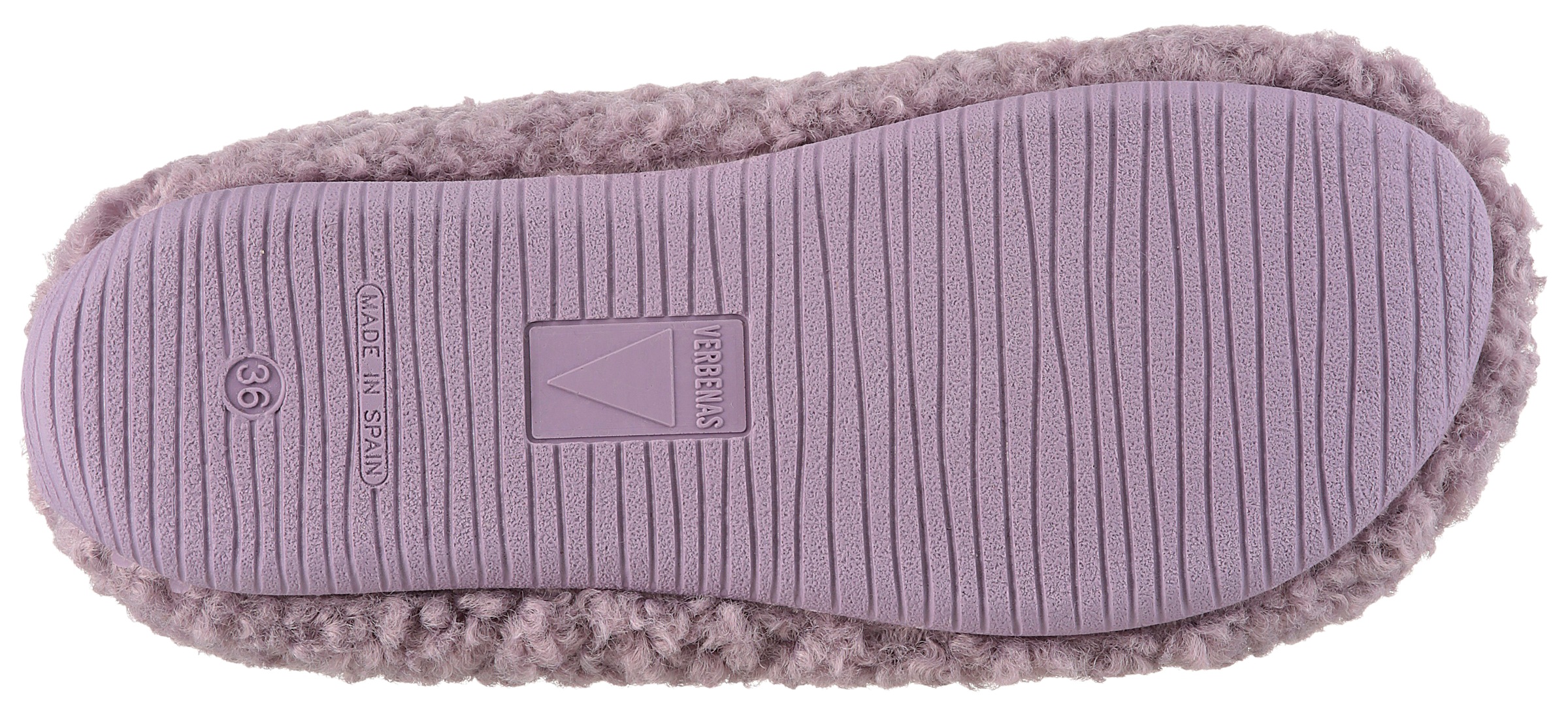 Thumbnail - VERBENAS Pantoffel, Hausschuh, Homeslipper, Clog in kuscheliger Optik