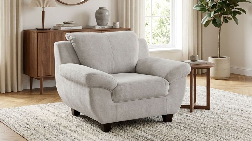 OTTO home Sessel "Sillkeborg Sitzbreite: 49 cm, gemütlich und formschön" aus pflegeleichtem, weichem Luxus-Microfaser