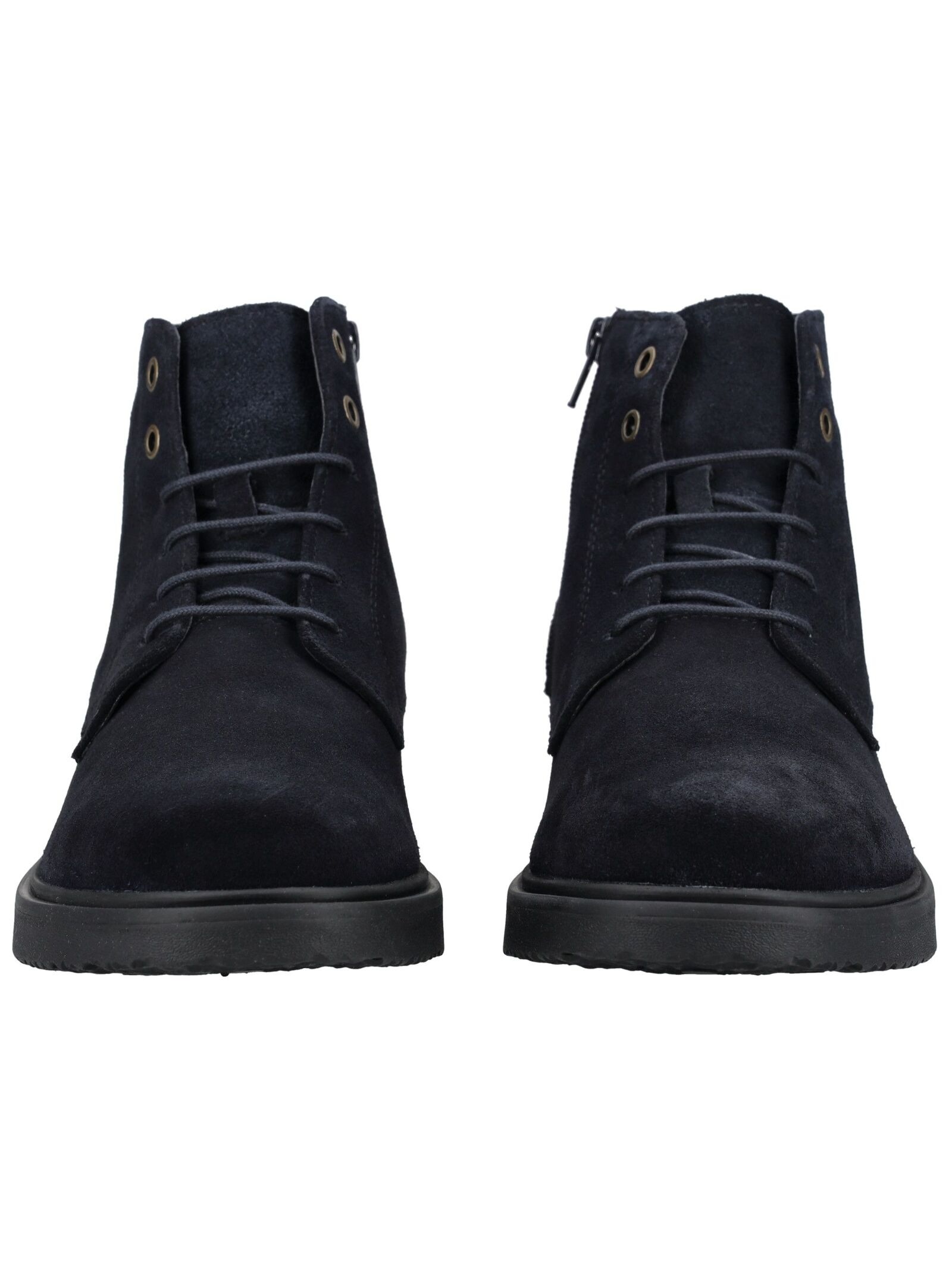 Geox Lace-up Ankle Boots Suede Blue Navy 46 2