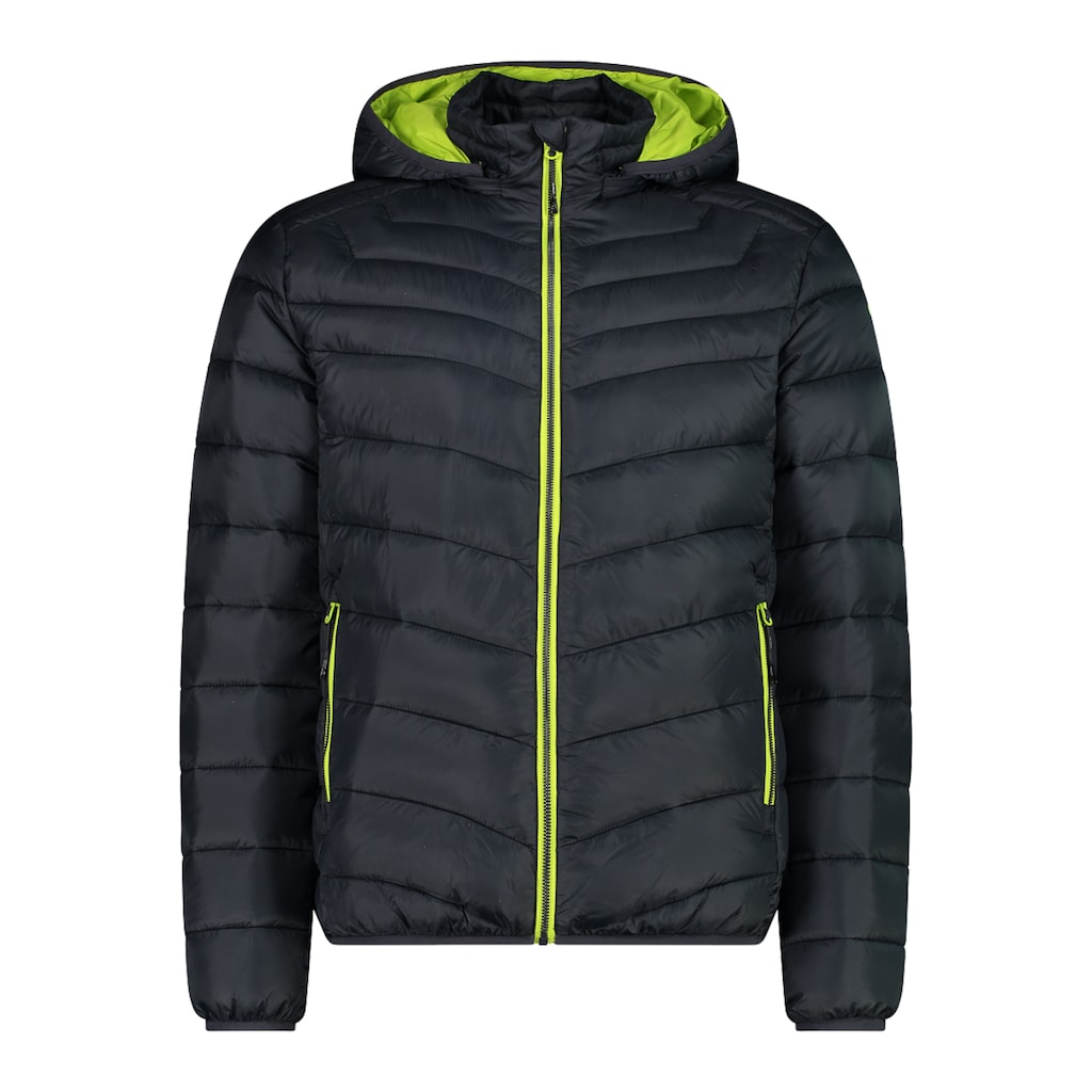 CMP Steppjacke »MAN JACKET SNAPS HOOD«, mit Kapuze