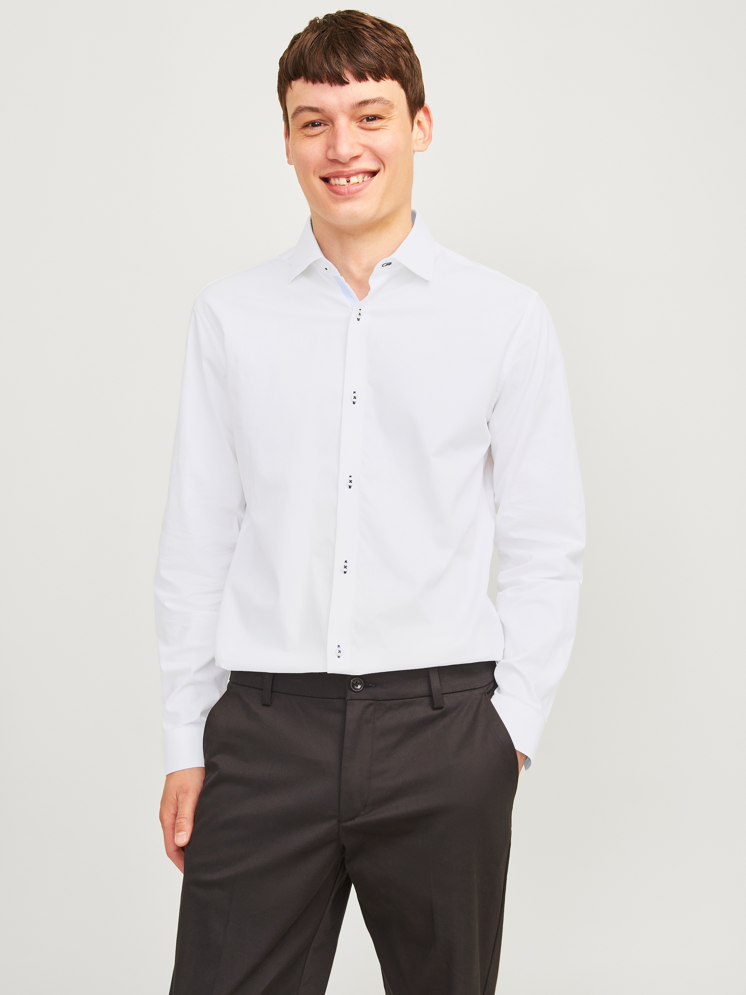 Jack & Jones Langarmhemd "JPRBLAPARKER DETAIL L/S SHIRT NOOS" günstig online kaufen