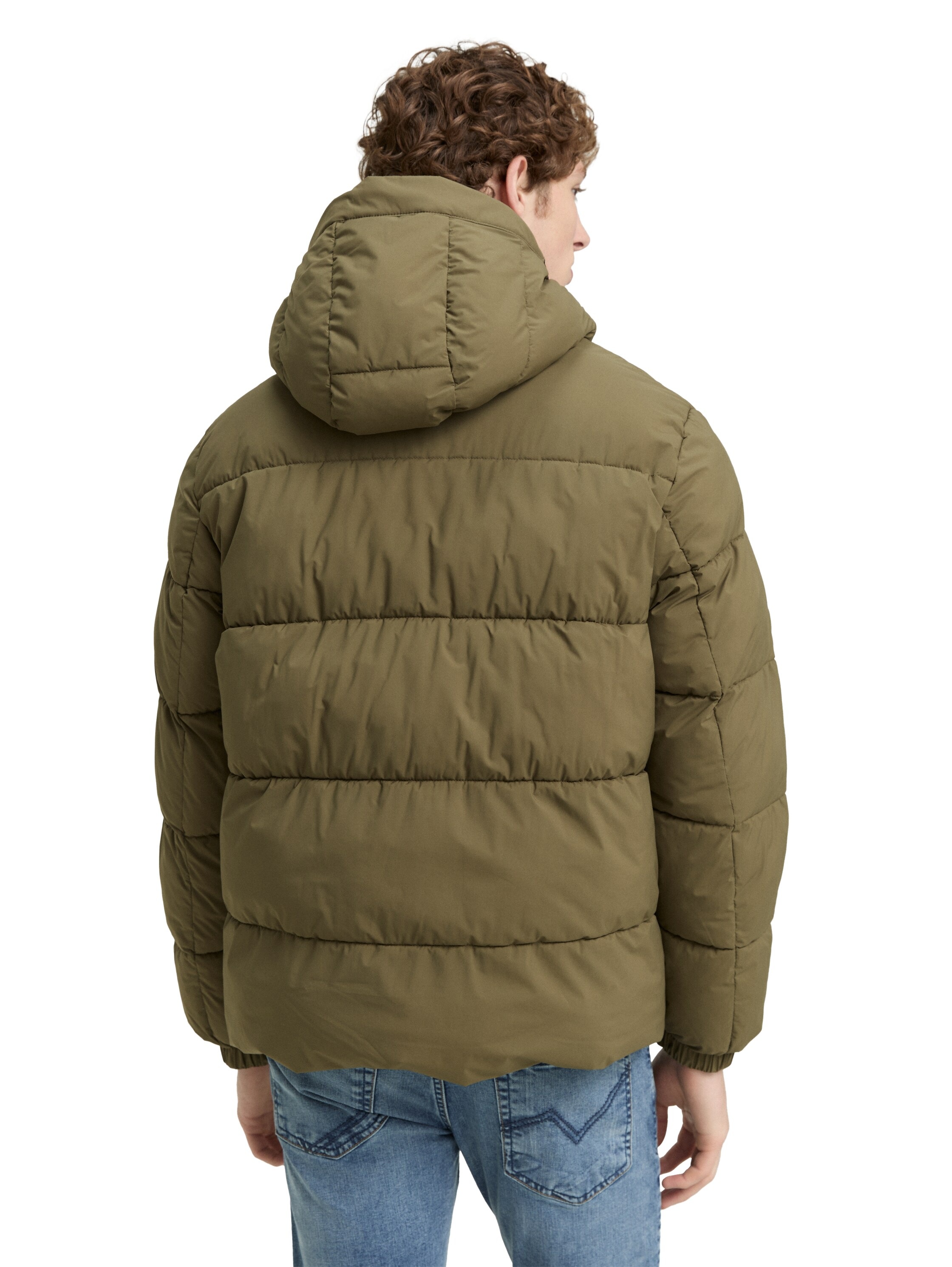 TOM TAILOR Denim Steppjacke, mit Kapuze, mit Kapuze günstig online kaufen