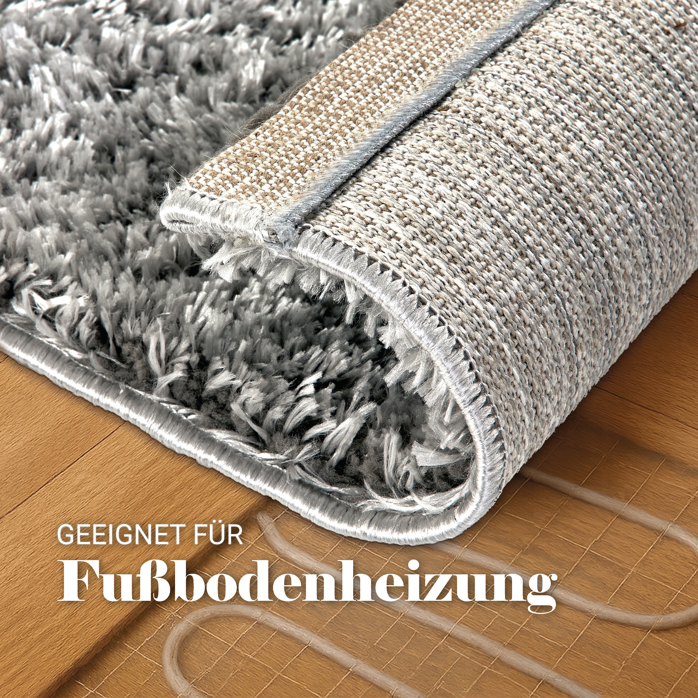 ASTRA Hochflor-Teppich »Paulie 250«, rechteckig, 25 mm Höhe, weicher Langflor, Shaggy, Wohnzimmer, Schlafzimmer