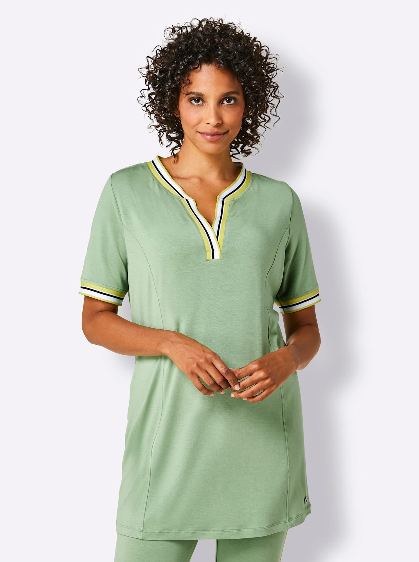 Kurzarmshirt »Longshirt«