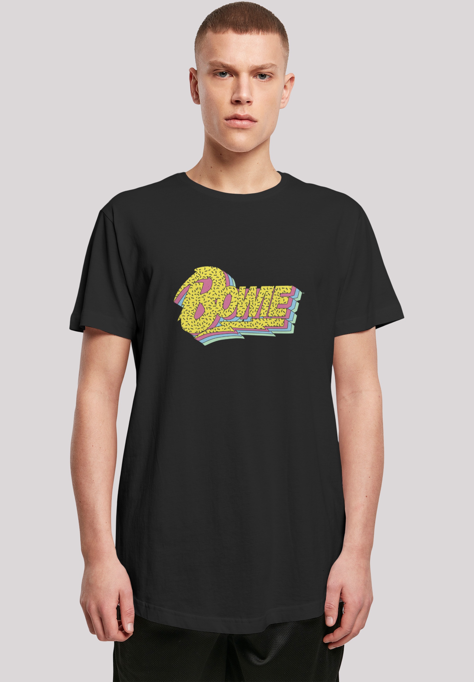 F4NT4STIC T-Shirt "David Bowie Moonlight 90s Logo", Print günstig online kaufen