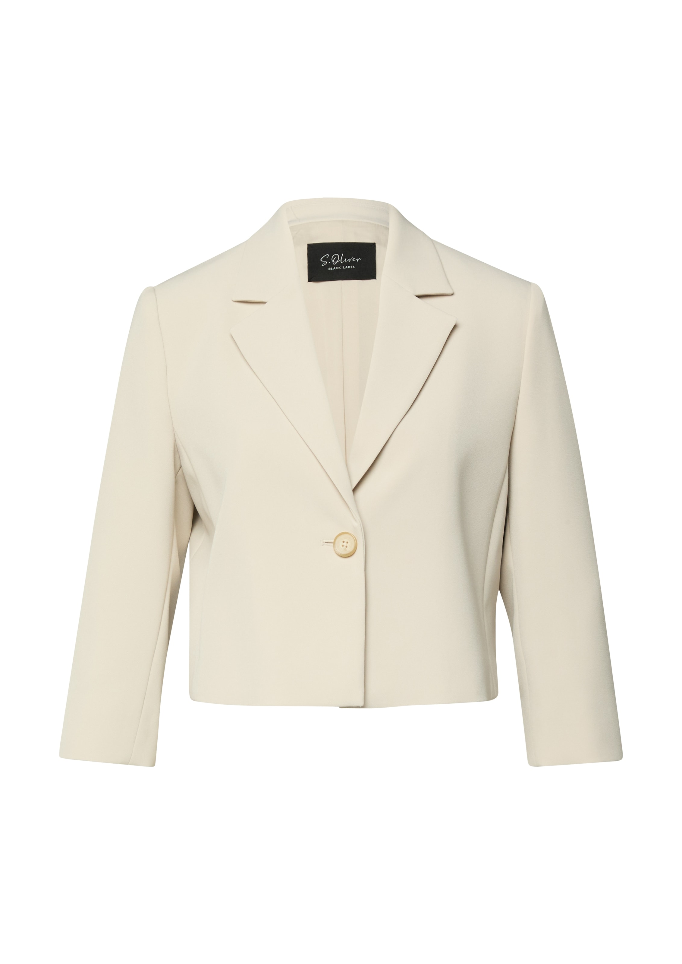 s.Oliver BLACK LABEL Kurzblazer 3/4-Arm mit Stretch