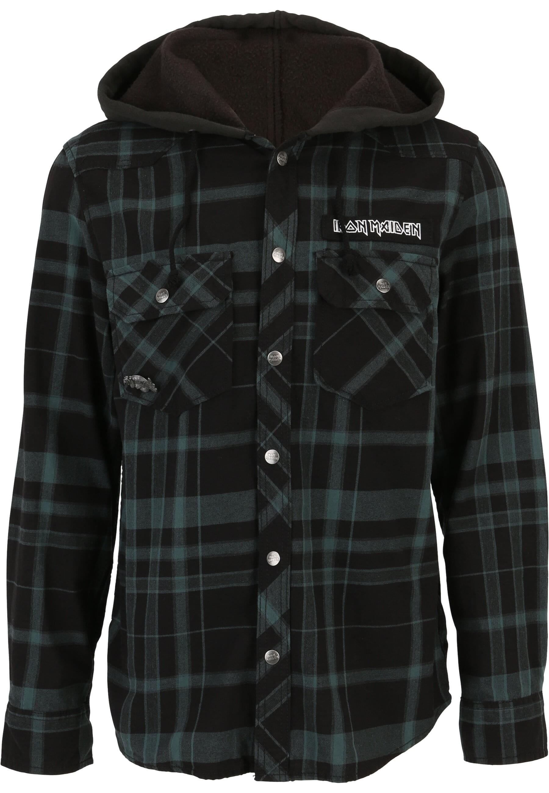 Brandit Allwetterjacke "Brandit Iron Maiden Checkshirt Sweathood Eddy" 1 St günstig online kaufen