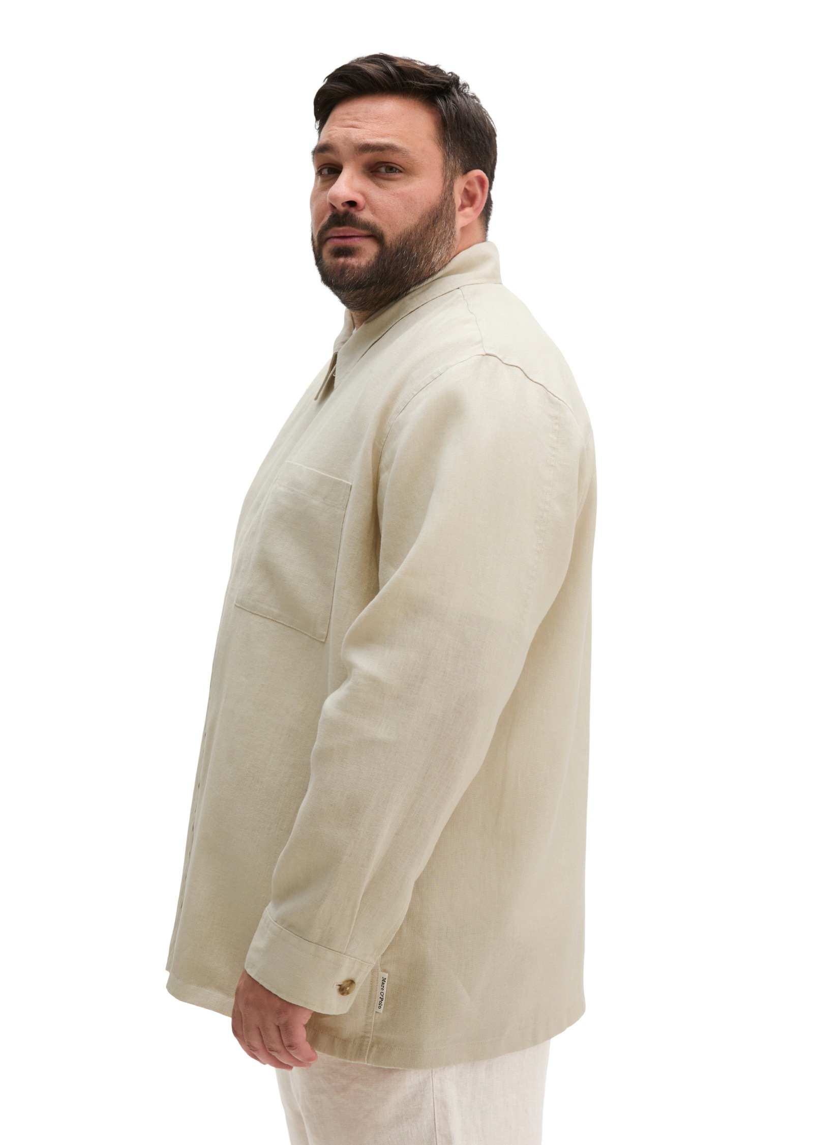 Marc O'Polo Kurzjacke »aus reinem Leinen« ohne Kapuze