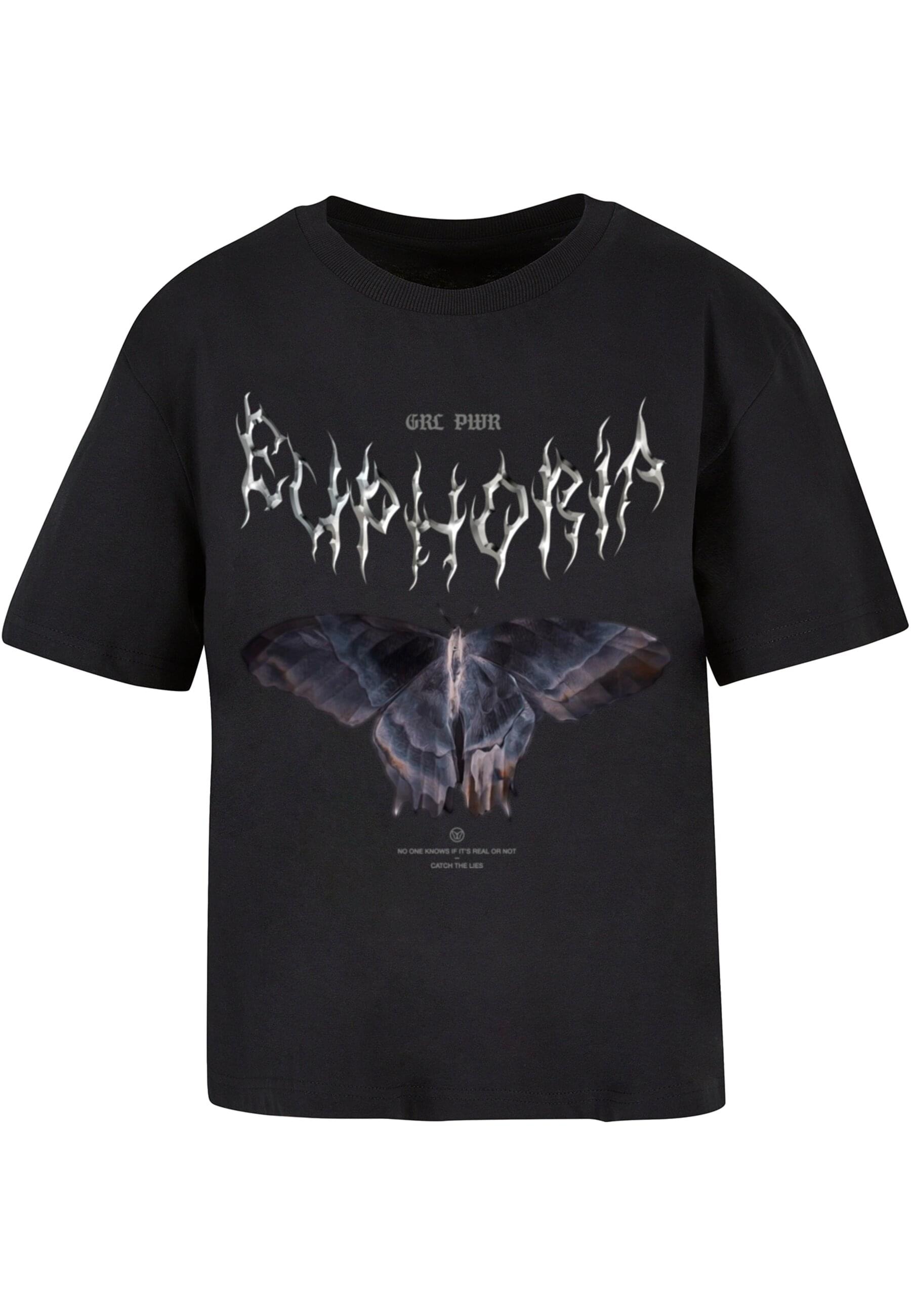 Miss Tee Kurzarmshirt "Miss Tee Damen Euphoria Tee" 1 Stk. tlg. günstig online kaufen