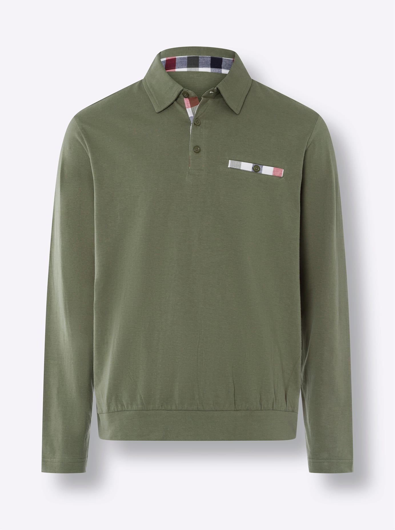 Classic Poloshirt »Langarm-Poloshirt«, (1 tlg.)