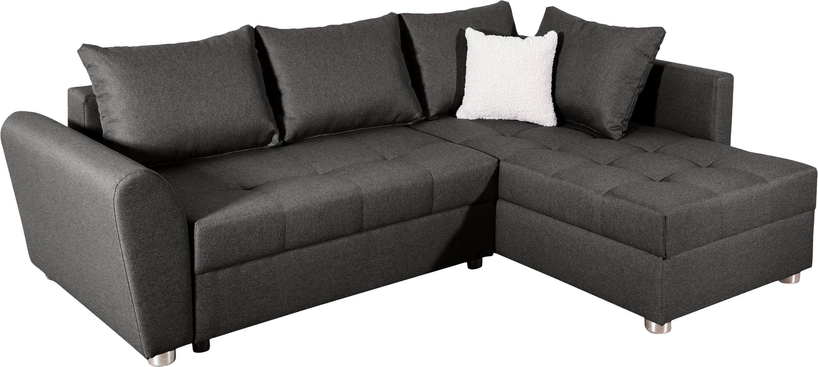 Thumbnail - COLLECTION AB Ecksofa "Jana L-Form" inkl. Bettfunktion,Bettkasten und Bonnelfederkern