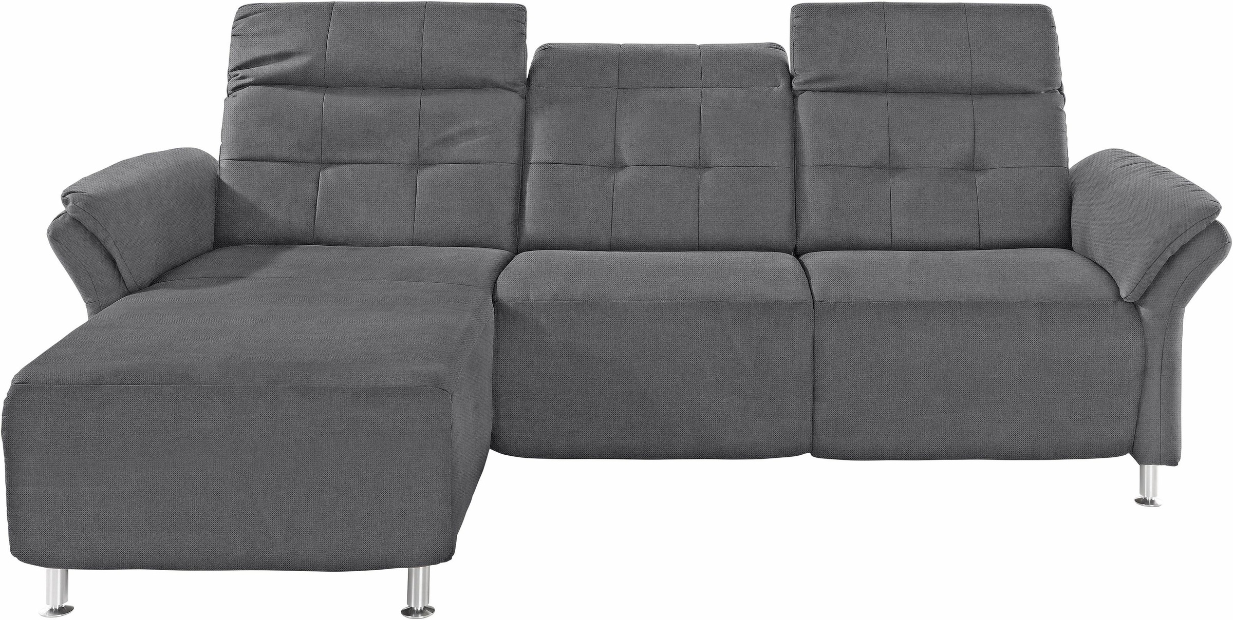 Home affaire Ecksofa "Manhattan L-Form" 2 Sitze mit elektrischer Relaxfunkt günstig online kaufen