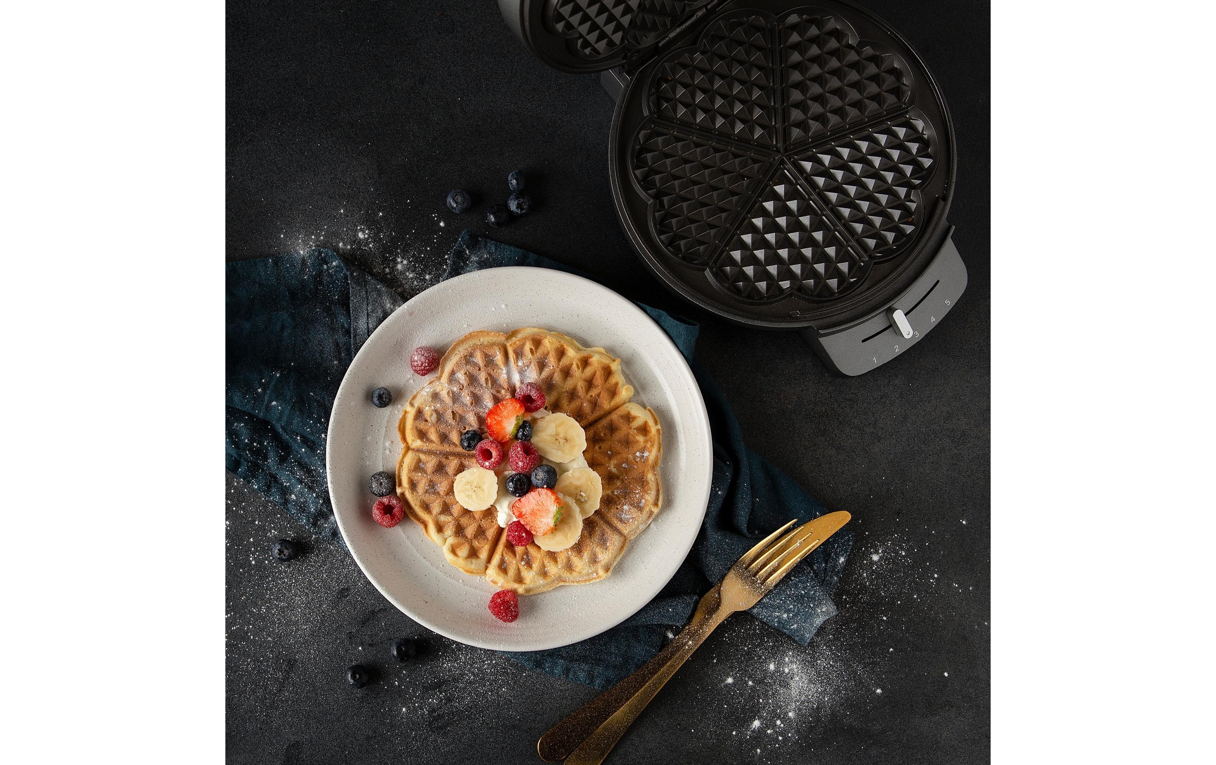 PRINCESS Waffeleisen »DeLuxe ,« 1200 W