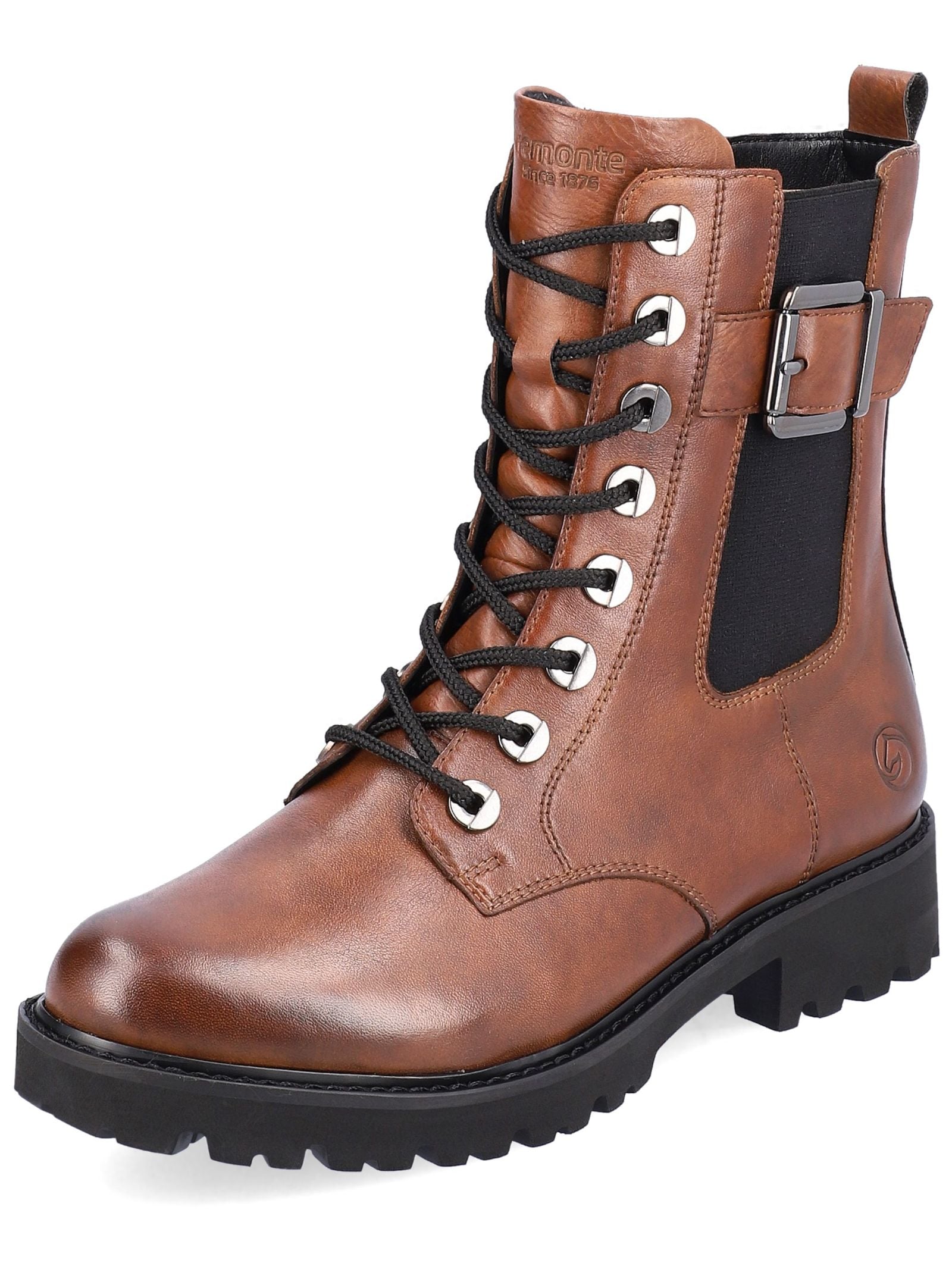 Remonte Schnürstiefelette "Remonte Stiefelette Glattleder" günstig online kaufen