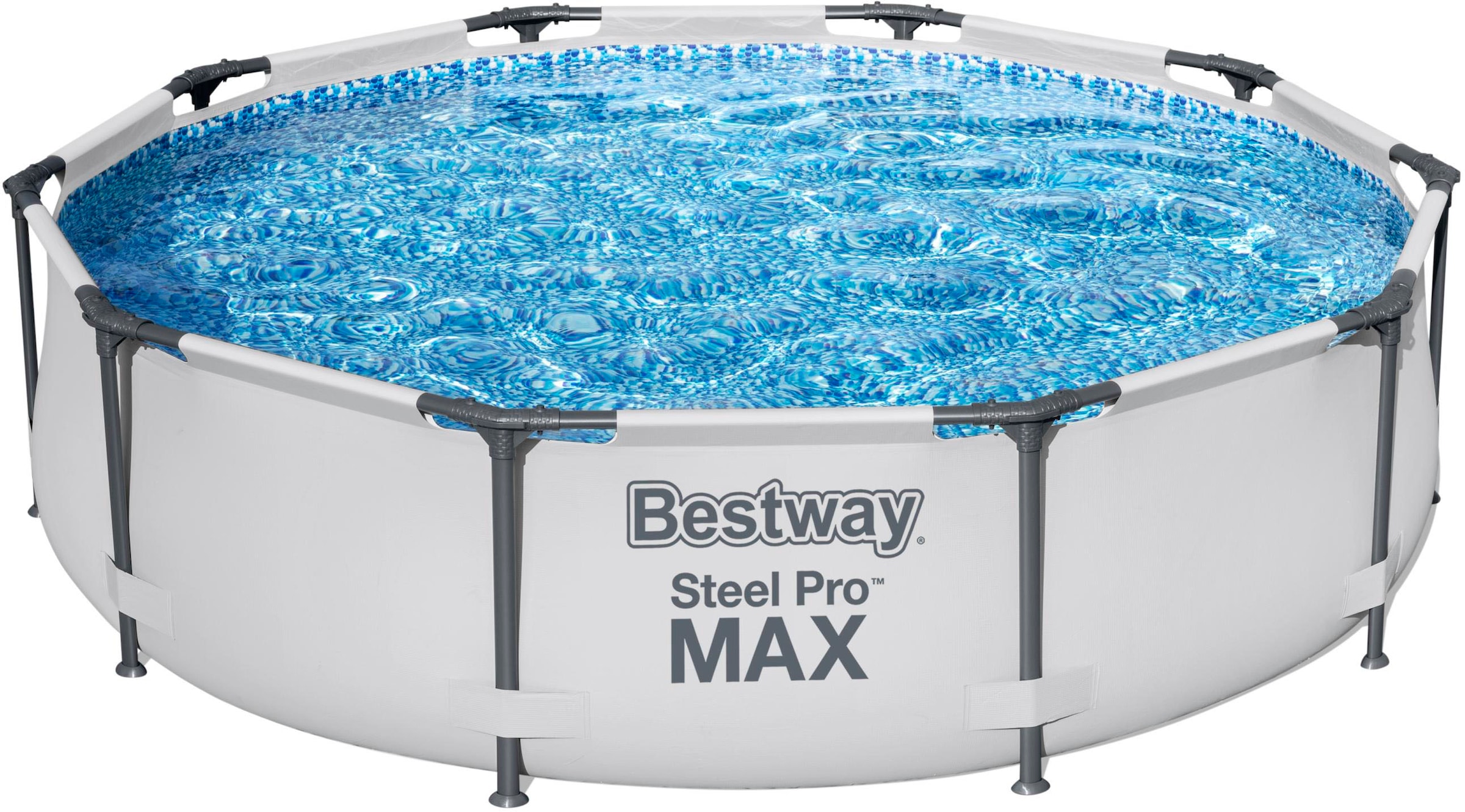 Bestway Framepool »Steel Pro MAX™«, (Set), Ø 305 x 76 cm