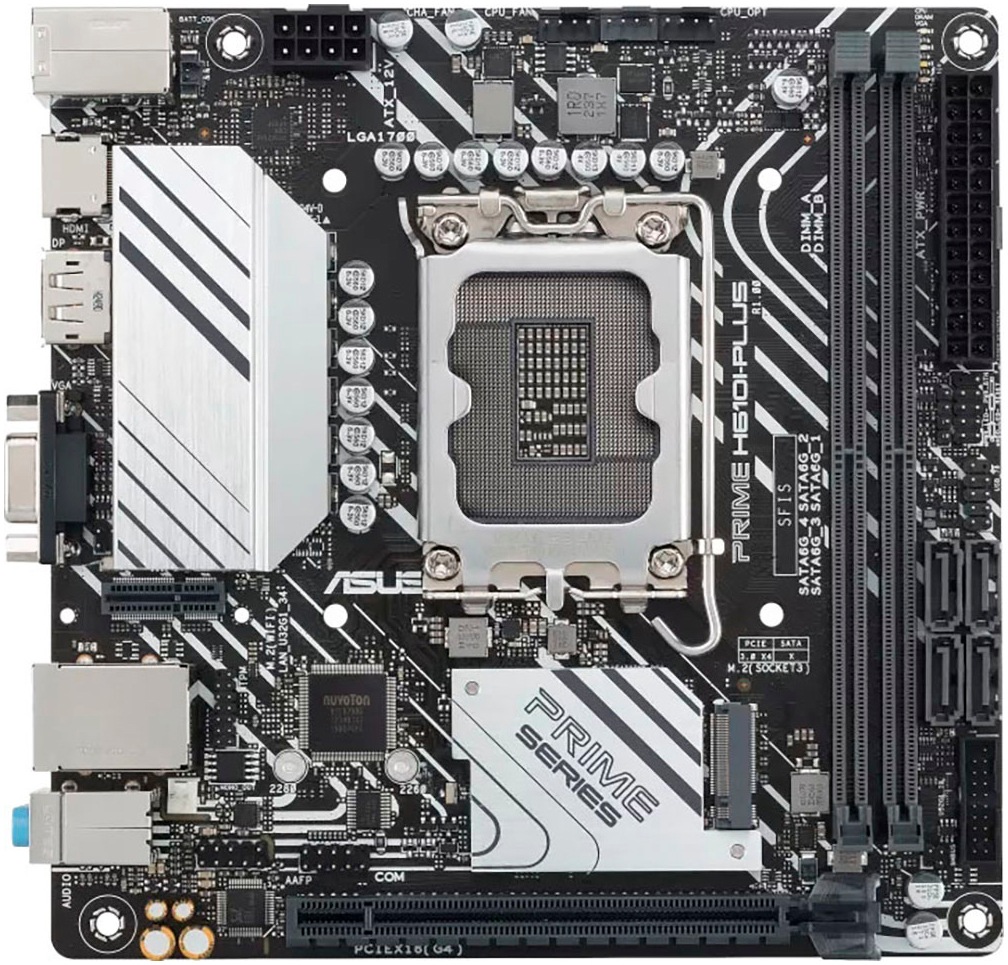 Asus Mainboard »PRIME H610I-PLUS-CSM«