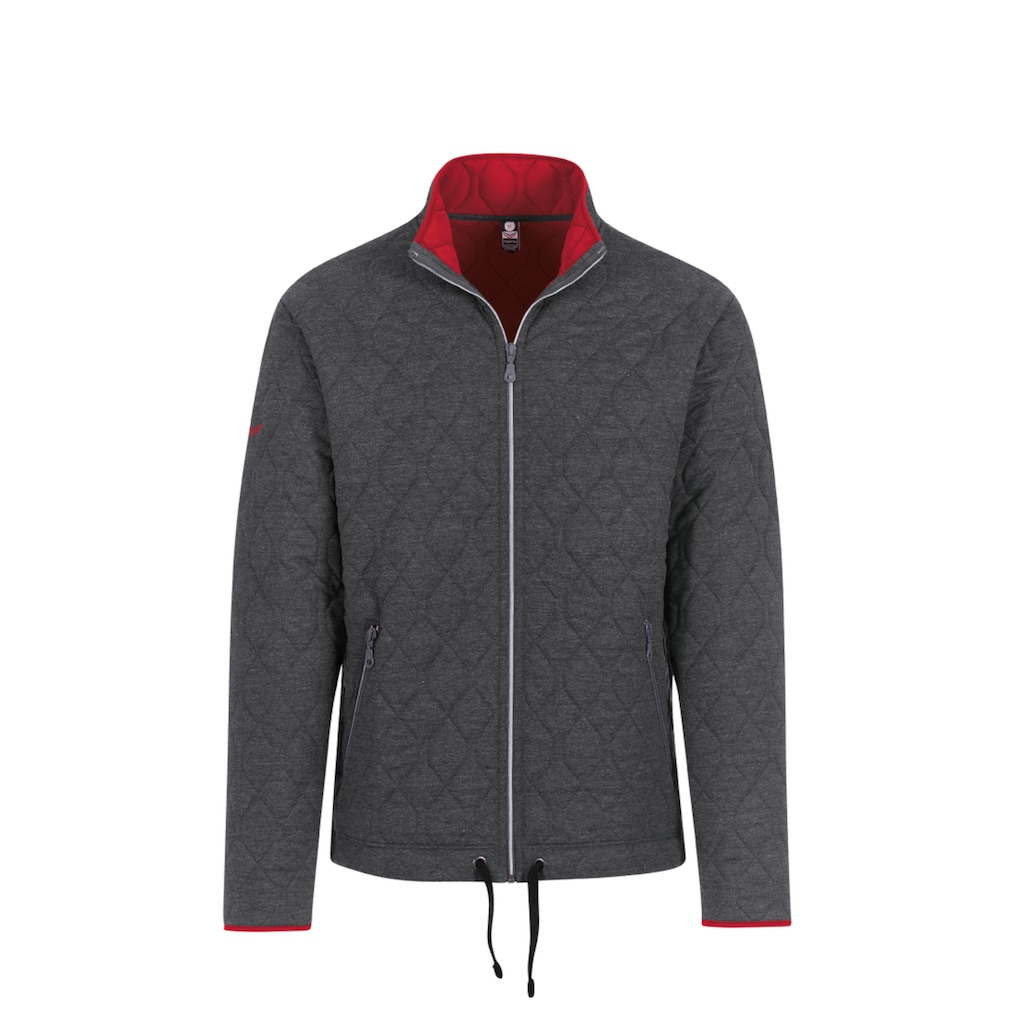 Trigema Sweatjacke »TRIGEMA Steppjacke aus Sweat-Qualität«, (1 tlg.)