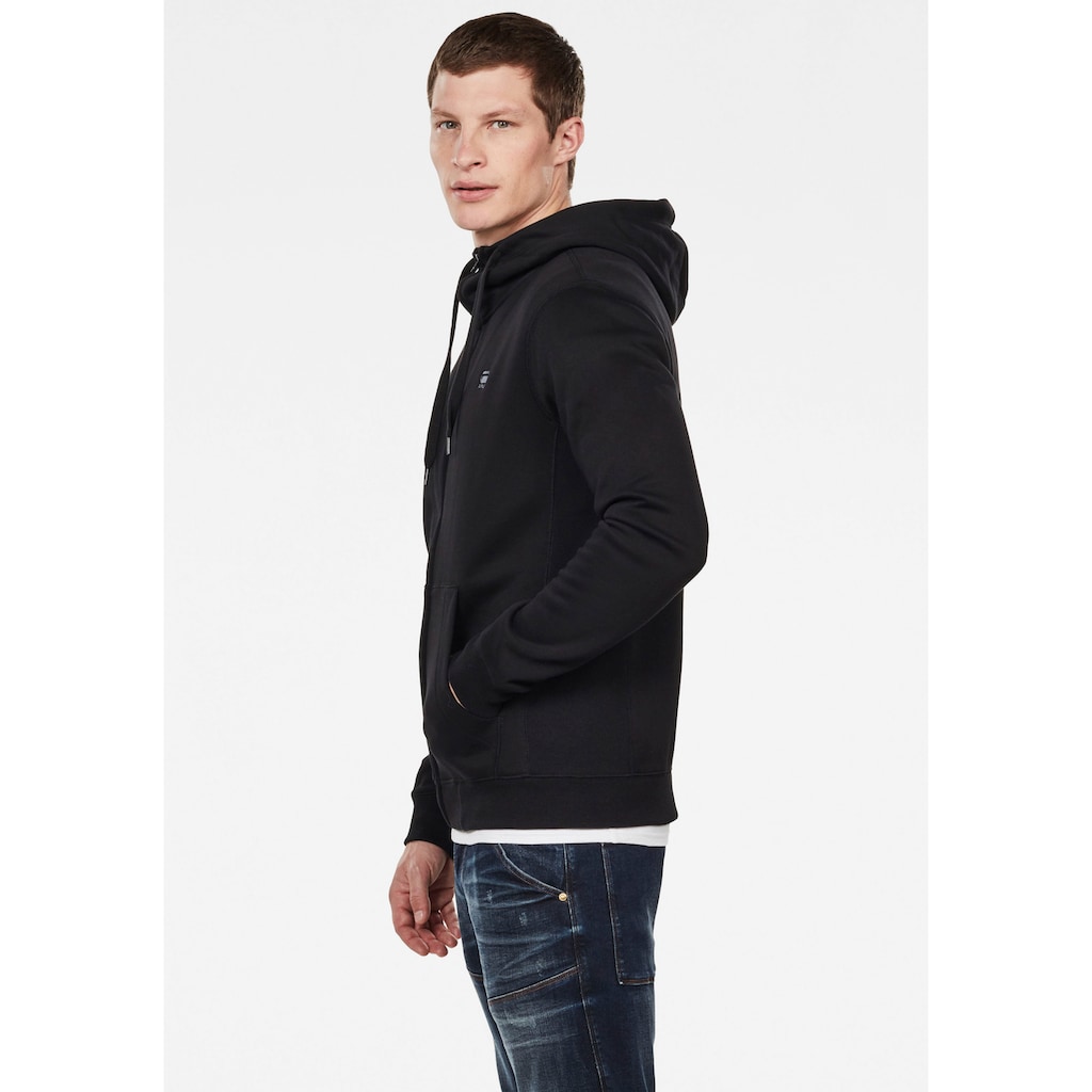 G-Star RAW Kapuzensweatjacke »Premium Basic Hooded Zip Sweater«